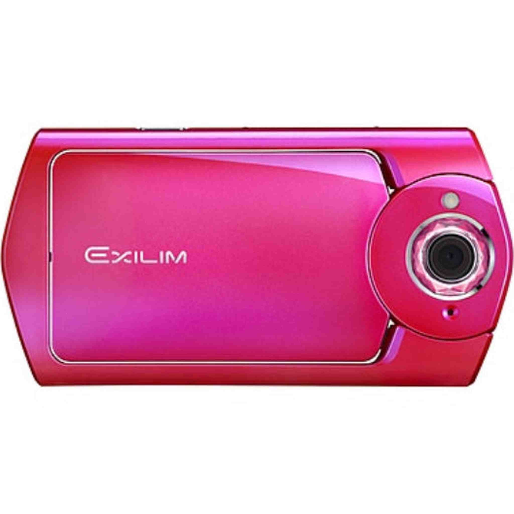 Casio Exilim High Speed EX-TR60 Self-portrait/Selfie Digital Camera - Vivid Pink Casio