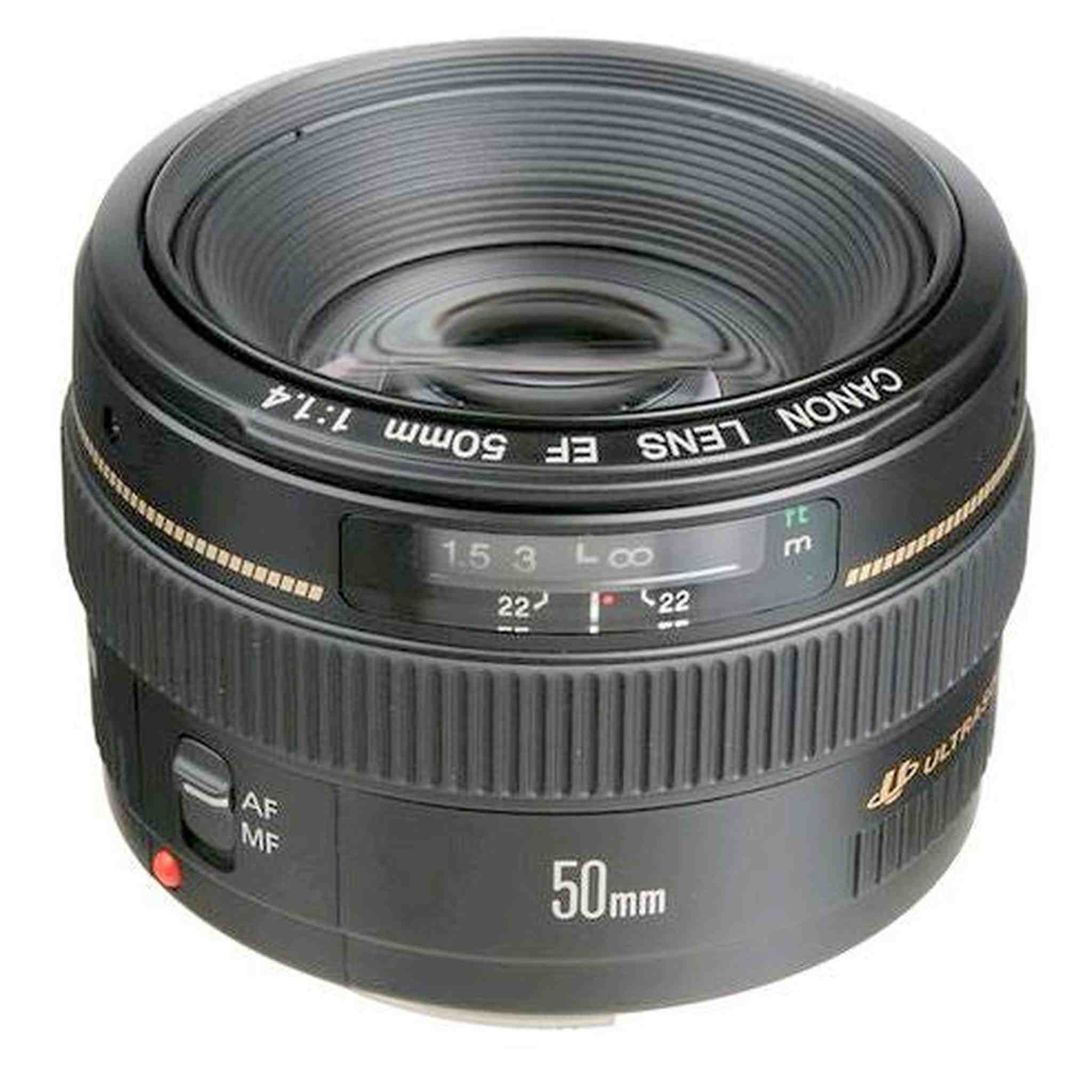 Canon EF 50mm f/1.4 USM Autofocus Lens Canon