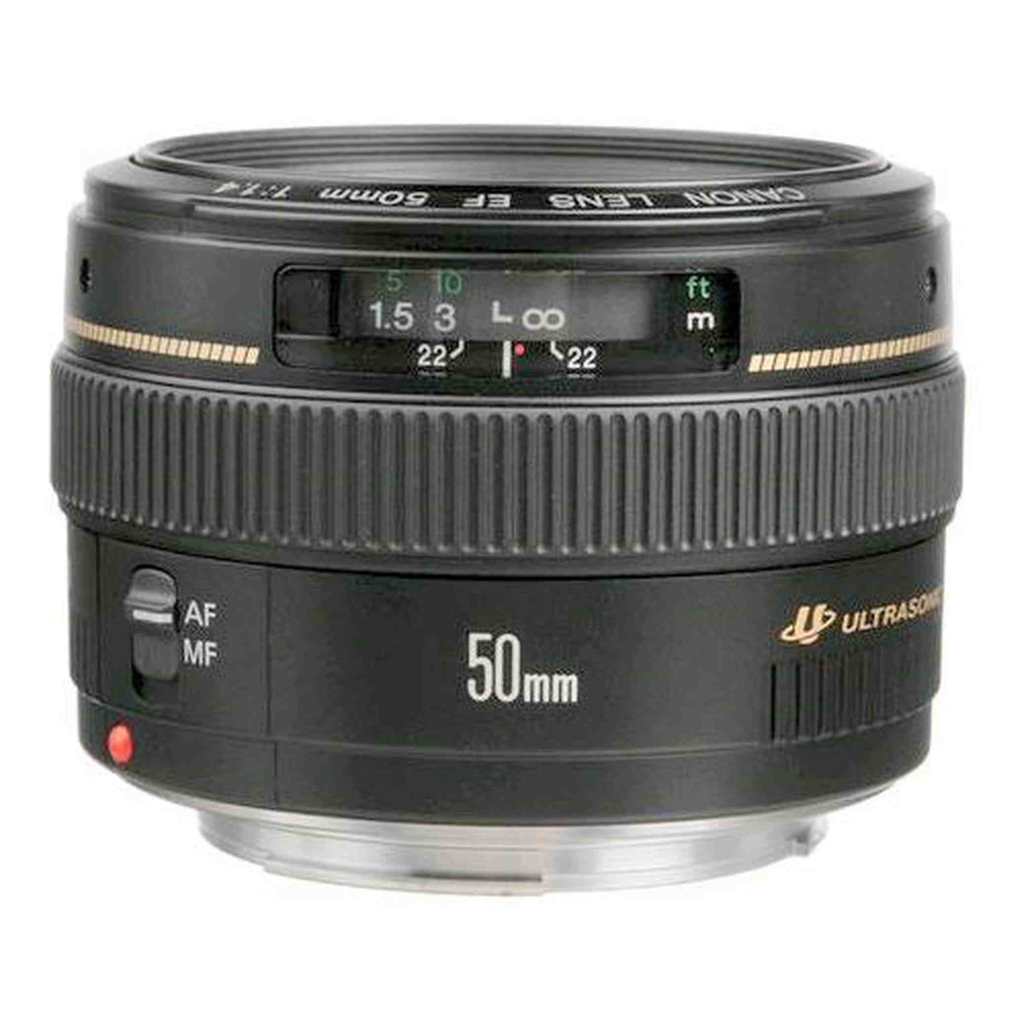 Canon EF 50mm f/1.4 USM Autofocus Lens Canon