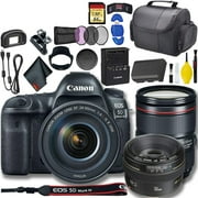 Canon EOS 5D Mark IV DSLR Camera with 24-105mm Lens Intl Model Plus Bundle Canon