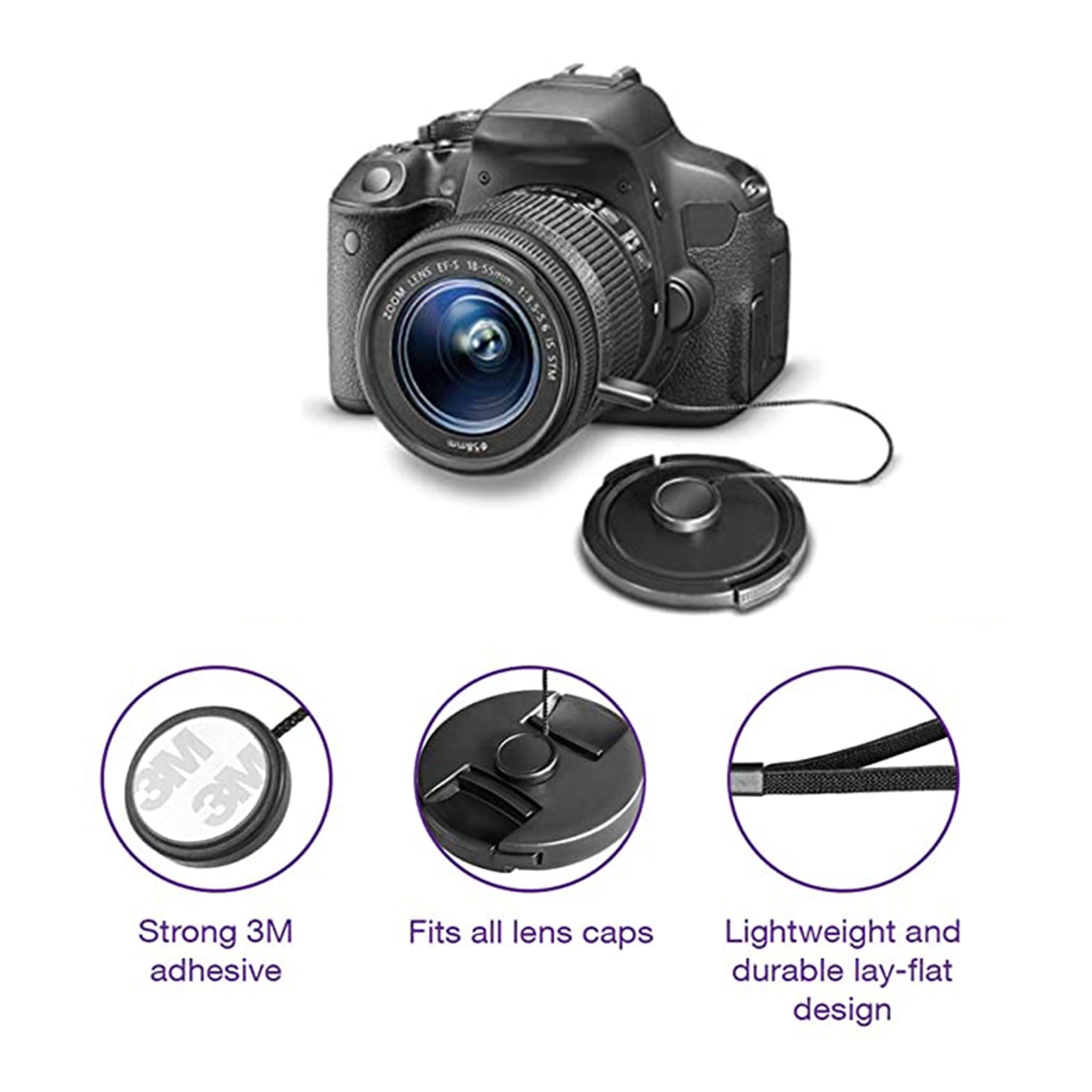 37mm Accessory Bundle with Wide Angle and Telephoto Lens, Hand Strap, and More