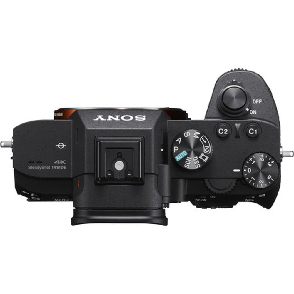 Sony Alpha a7 III Mirrorless Digital Camera Body Only Bundle - With Bag, 64GB Memory Card, Memory Card Reader and More Sony