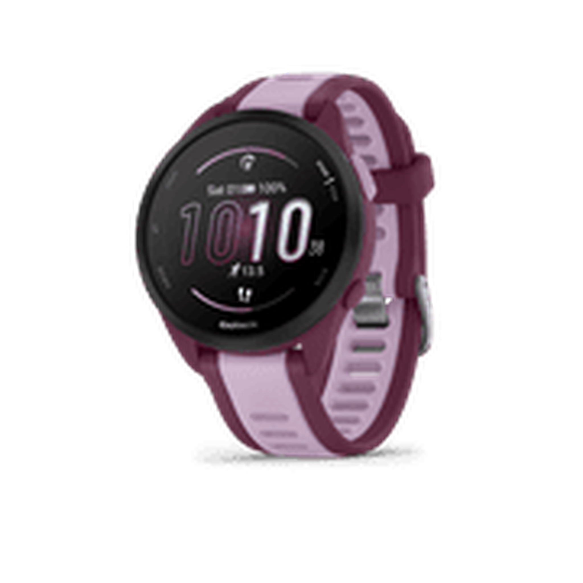 Garmin Forerunner 165 Music, Running Smartwatch, Colorful AMOLED Display, Training Metrics and Recovery Insights, Music on Your Wrist, Berry Garmin