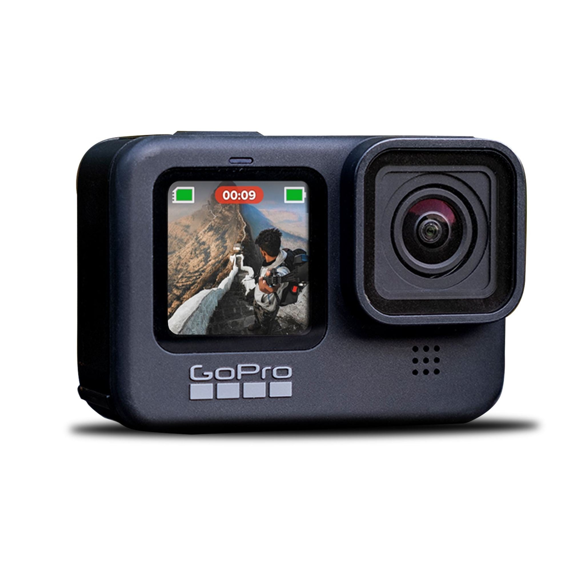 New GoPro HERO9 Black - Waterproof Action Camera with Front LCD and Touch Rear Screens, 5K Ultra HD Video, 20MP, 1080p Live Streaming, Webcam GoPro