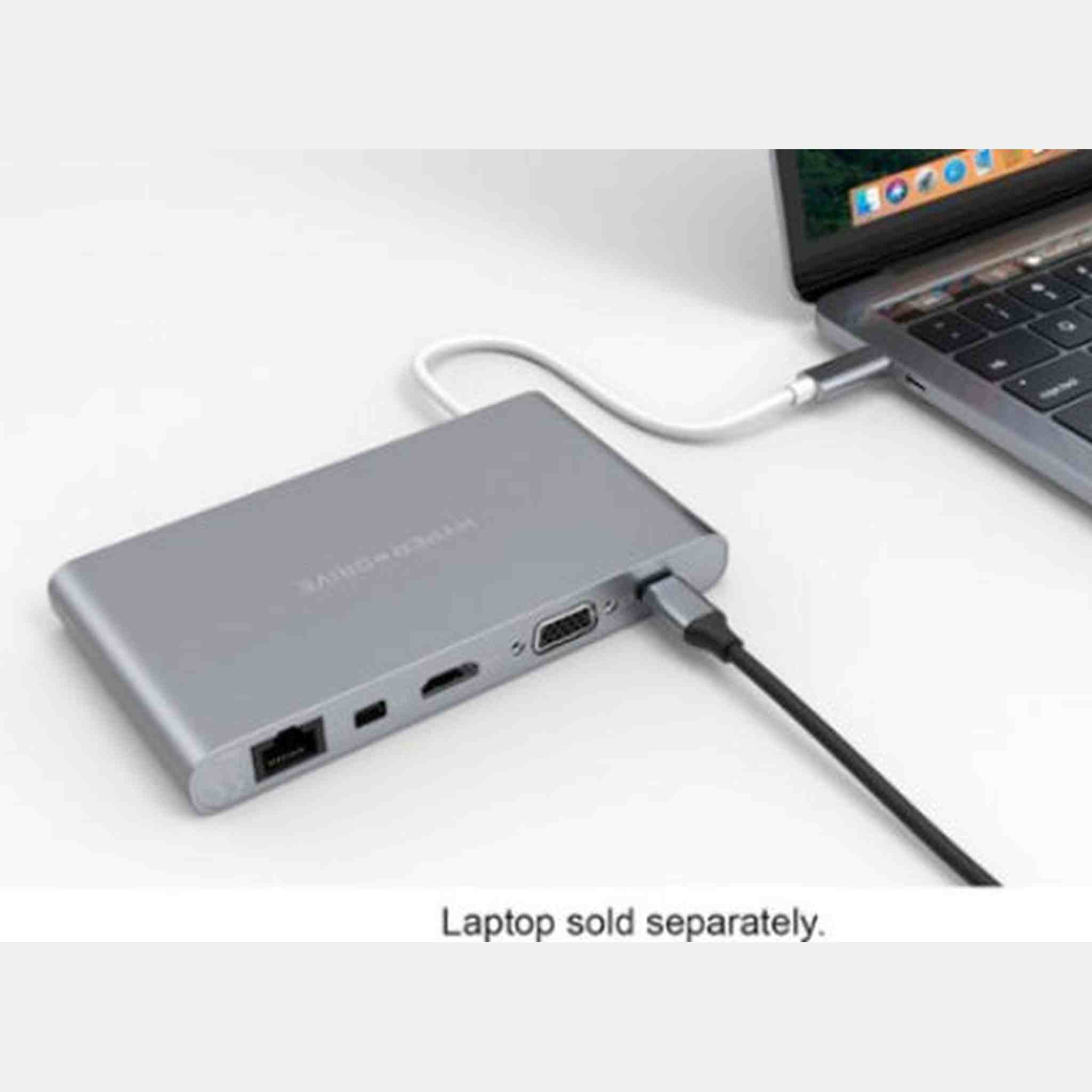 Hyperdrive - Ultimate 11-Port USB-C Hub - Space Gray Hyper