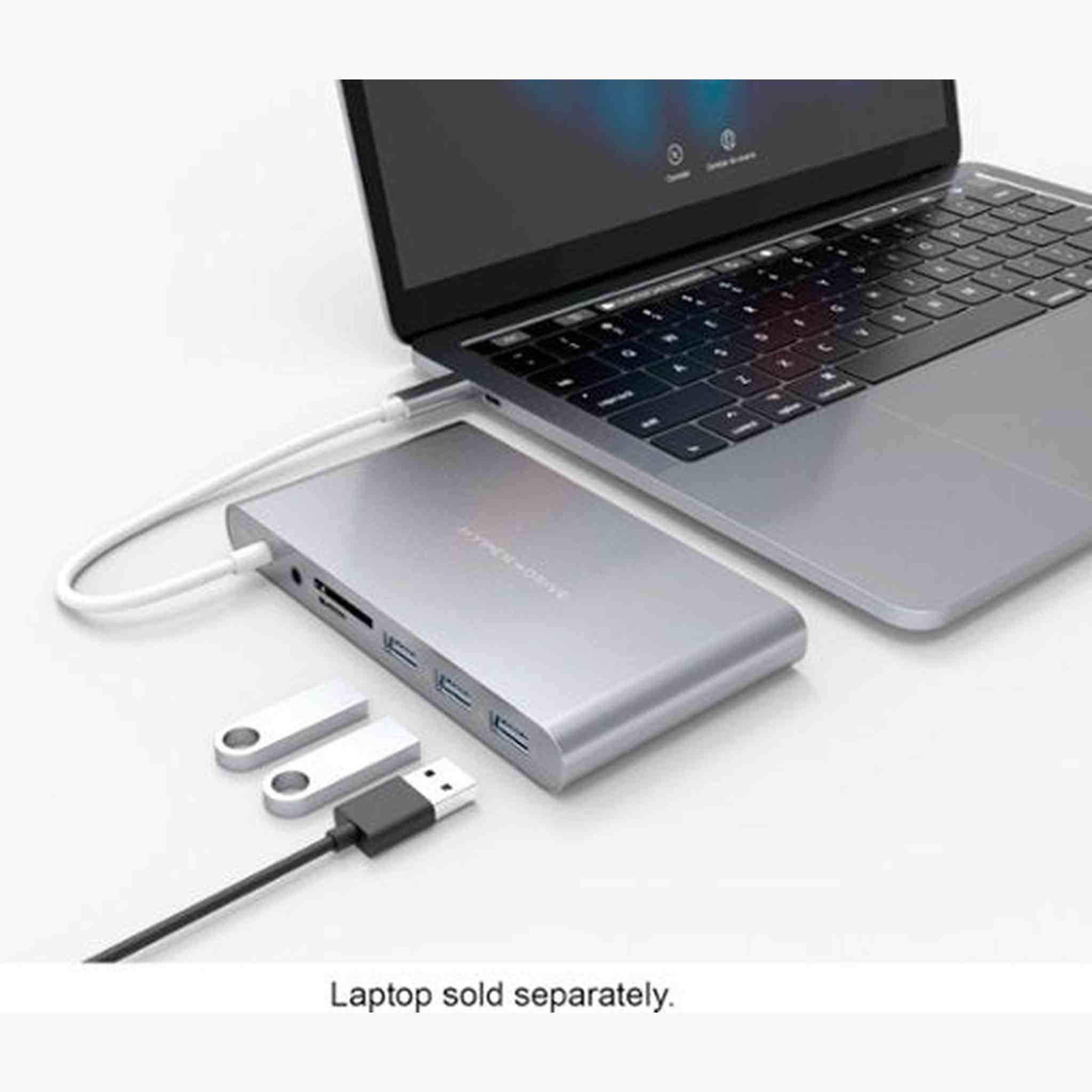 Hyperdrive - Ultimate 11-Port USB-C Hub - Space Gray Hyper