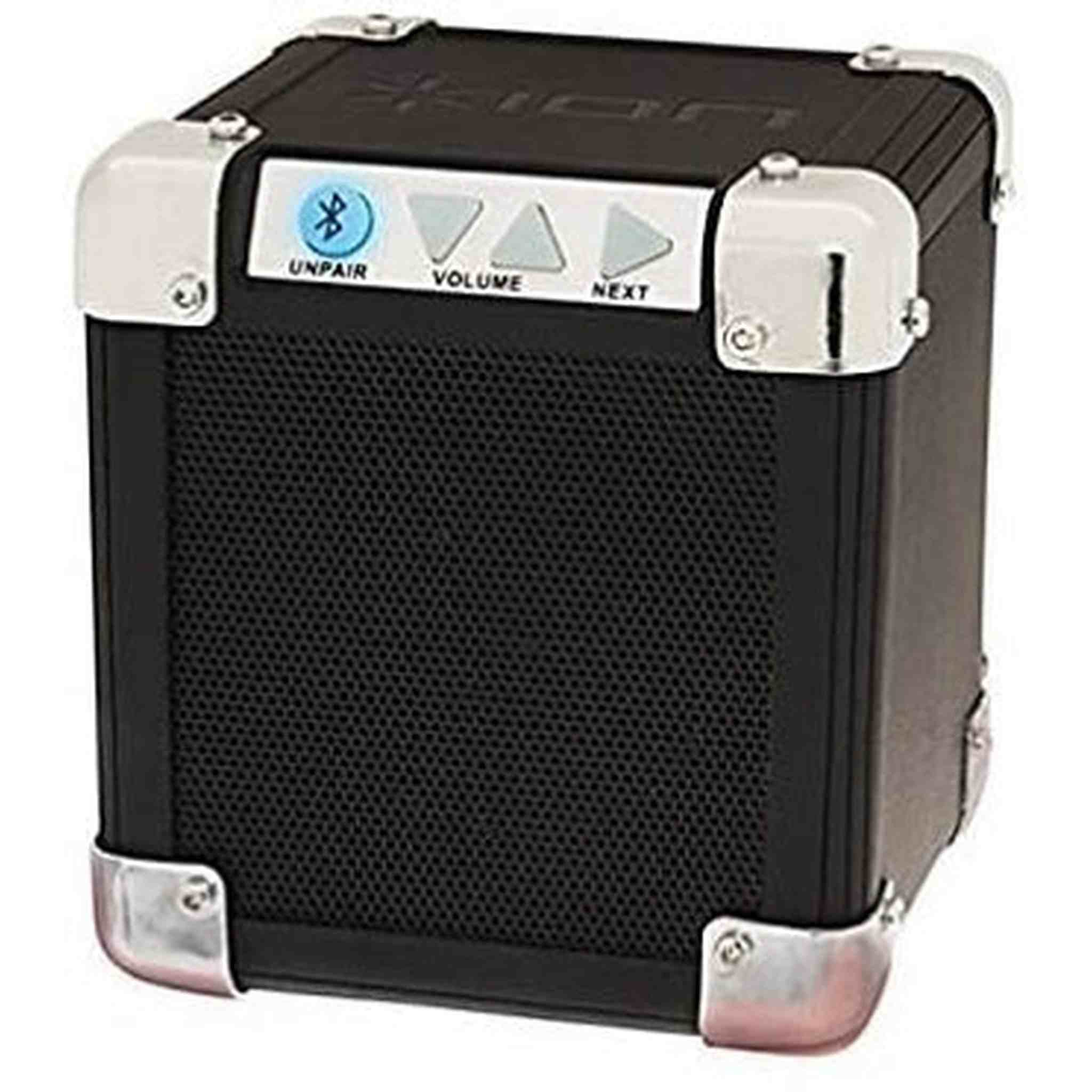 ION Audio Rock Block | Palm-Sized Wireless Bluetooth Speaker with 1/8