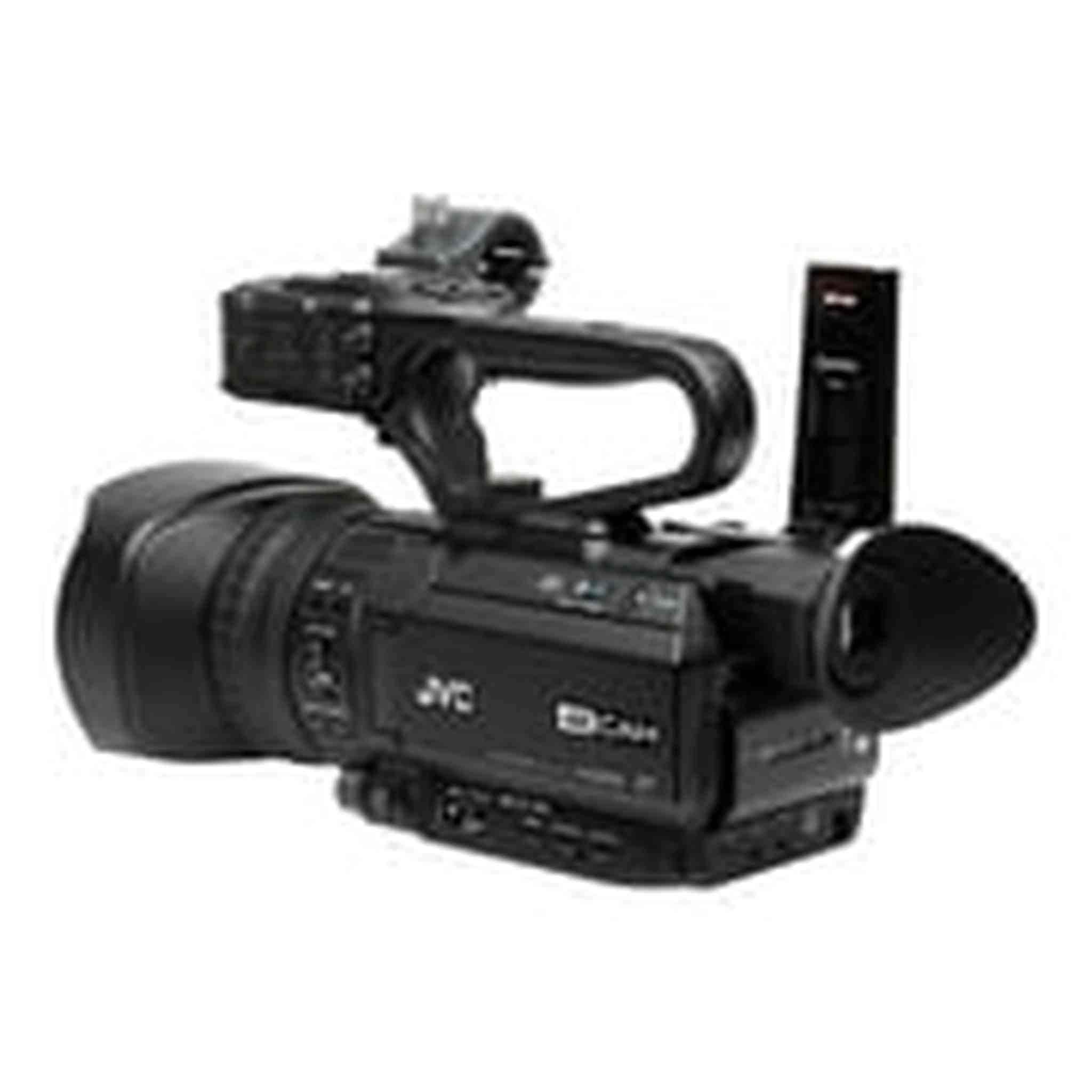 JVC GY-HM250 UHD 4K Streaming Camcorder with Built-in Lower-Thirds Graphics - Starter Bundle JVC