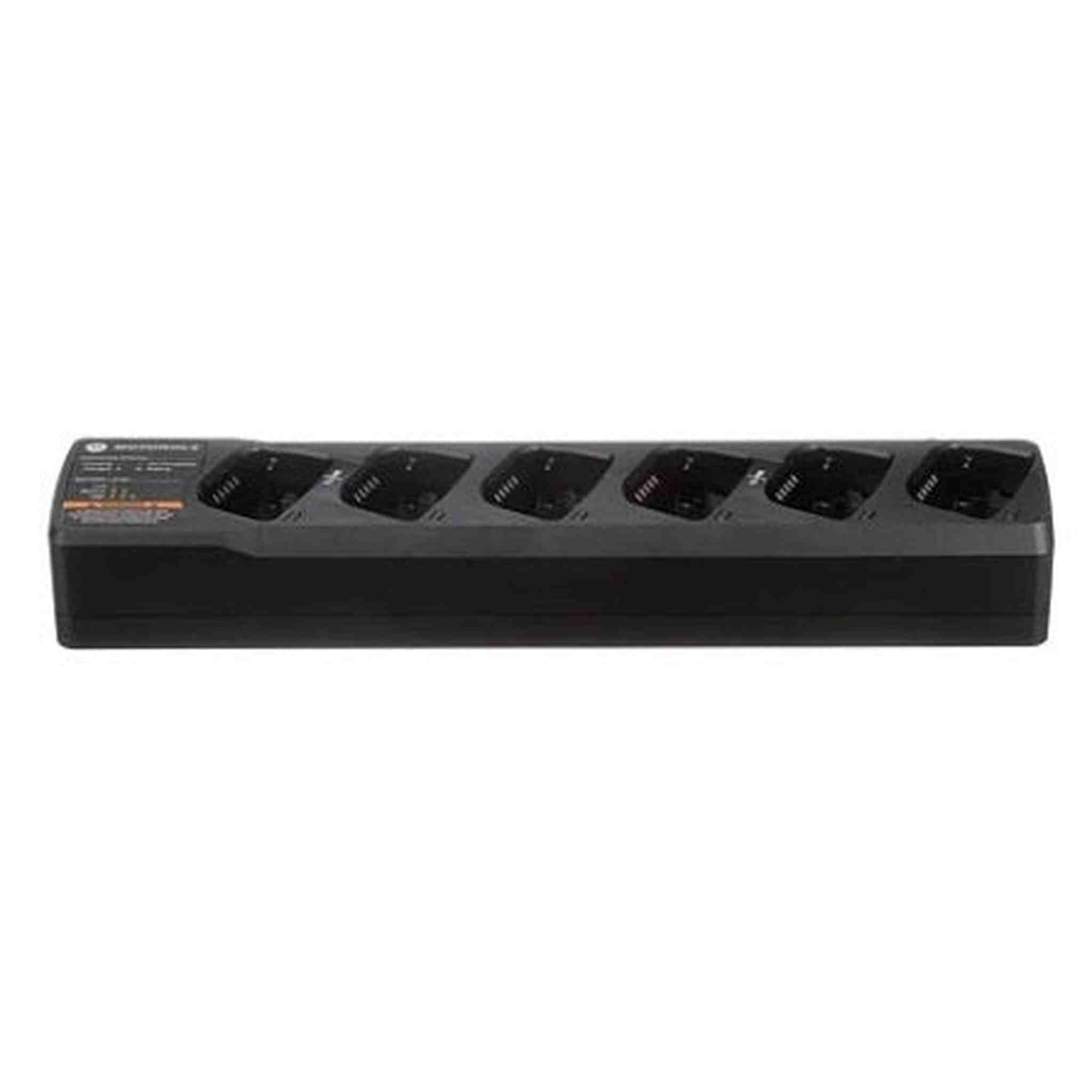 Motorola PMLN6384A RM Series Six-Unit Charging Station Black Motorola