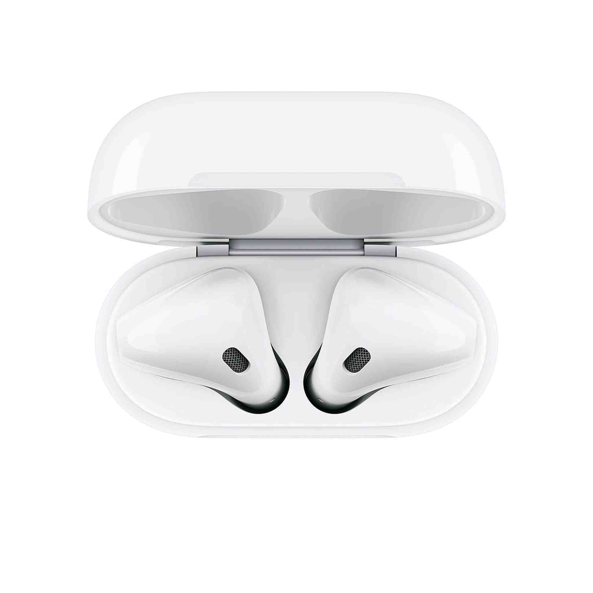 Apple AirPods with Wireless Charging Case (2nd Gen) Bundle with Velcro Cable Ties + USB Chargers