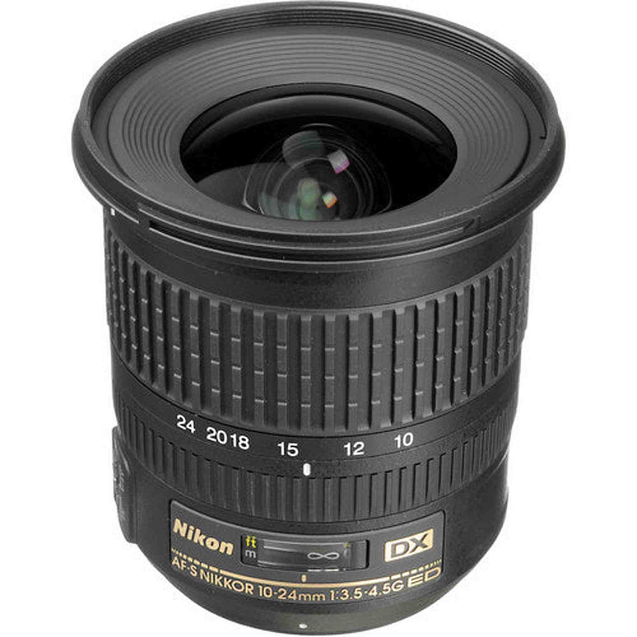 Nikon 10-24mm f/3.5/4.5G ED-IF AF-S DX Autofocus Zoom Lens for Digital SLR Cameras - International Version Nikon