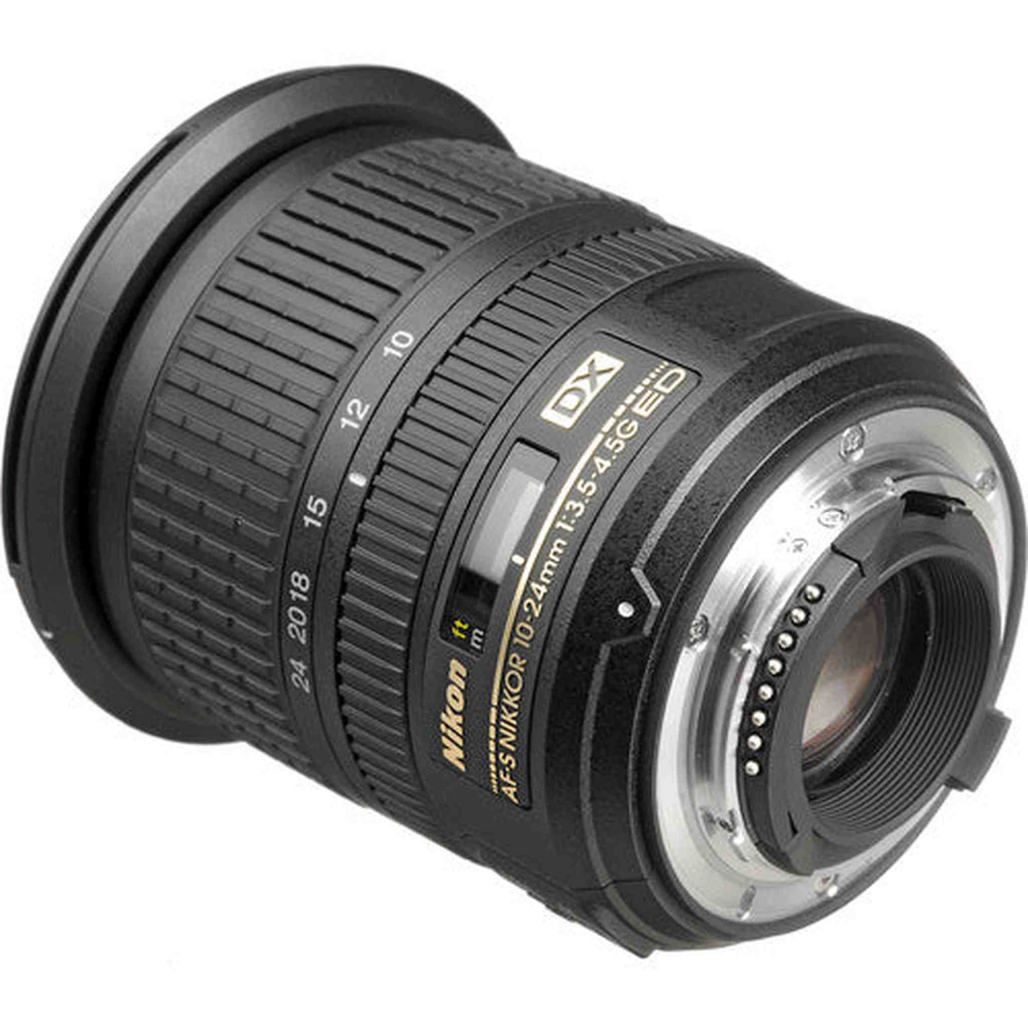 Nikon 10-24mm f/3.5/4.5G ED-IF AF-S DX Autofocus Zoom Lens for Digital SLR Cameras - International Version Nikon