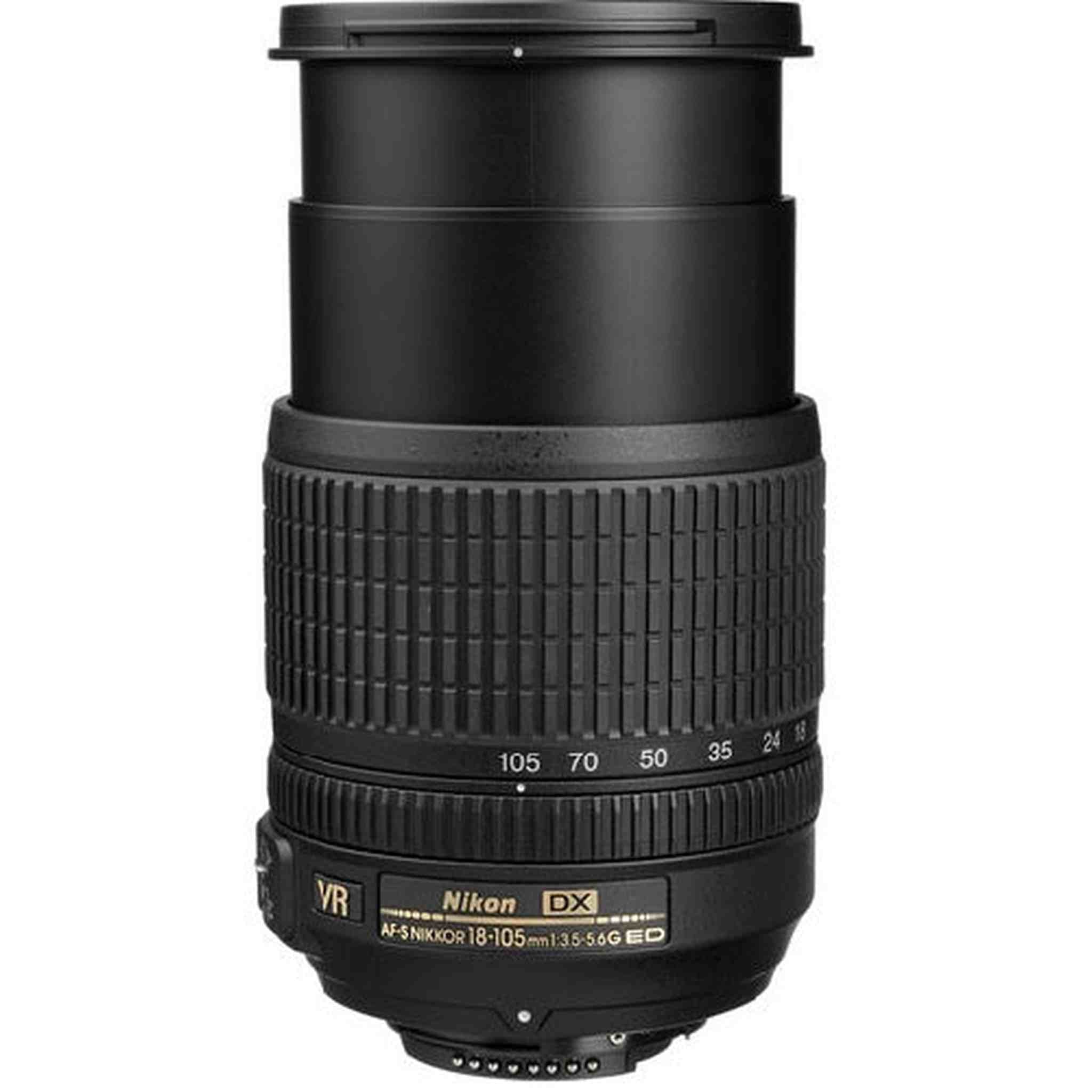 Nikon AF-S DX NIKKOR 18-105mm f/3.5-5.6G ED Vibration Reduction Zoom Lens with Auto Focus for Nikon DSLR Cameras - International Version Nikon