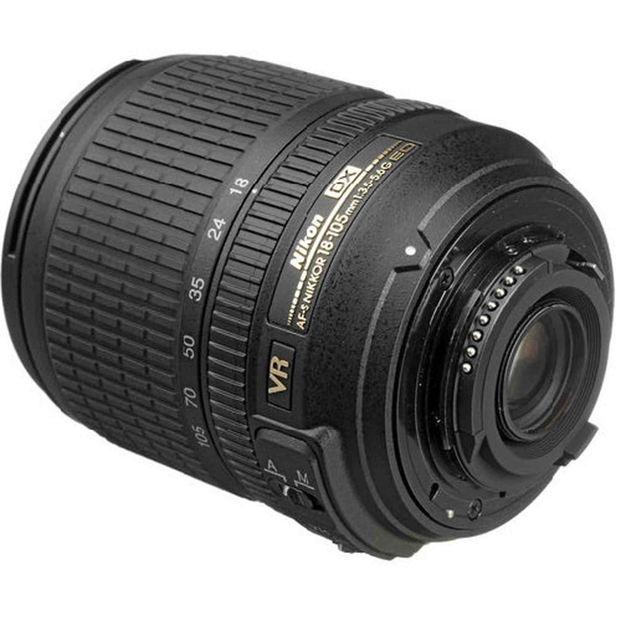 Nikon AF-S DX NIKKOR 18-105mm f/3.5-5.6G ED Vibration Reduction Zoom Lens with Auto Focus for Nikon DSLR Cameras - International Version Nikon