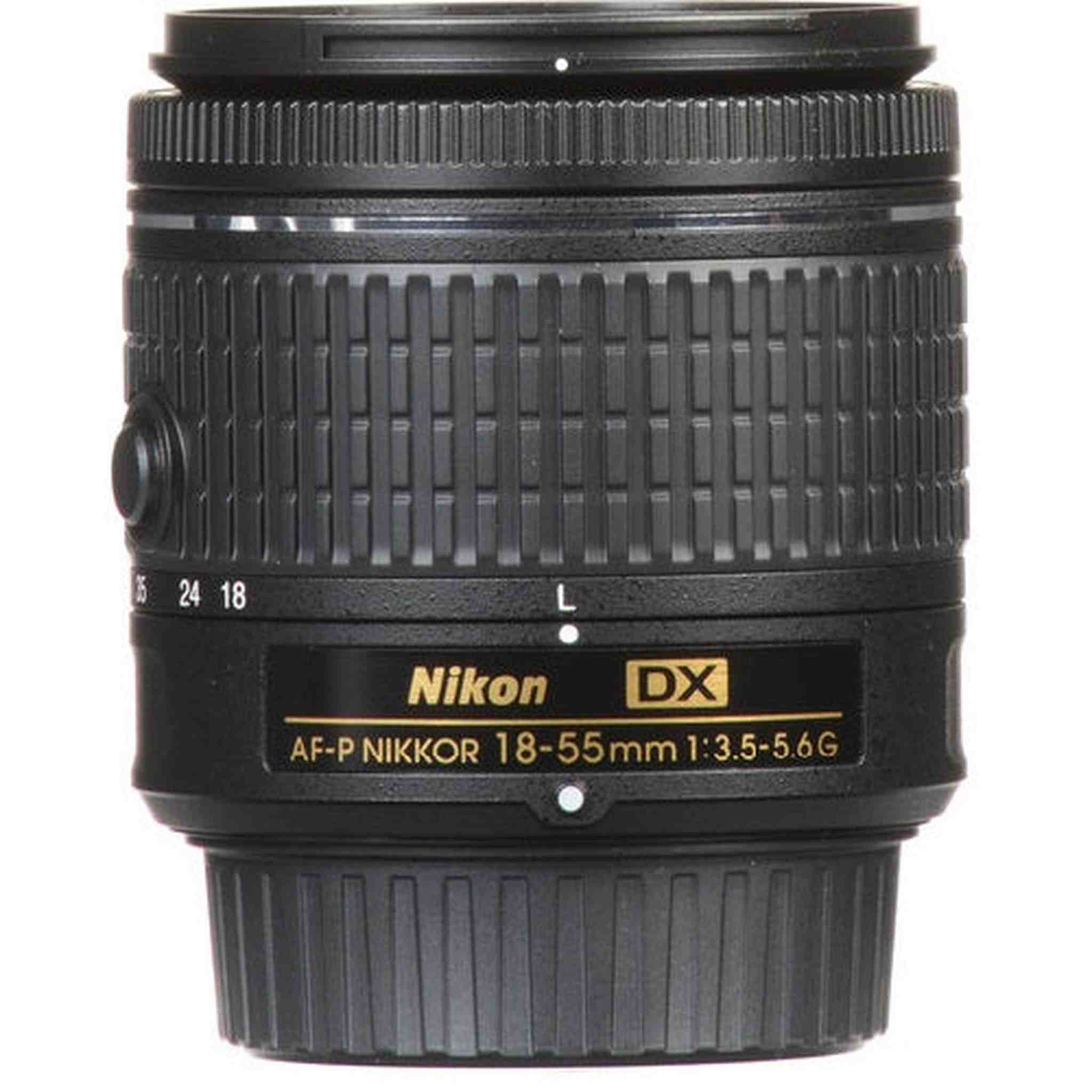 Nikon AF-P DX NIKKOR 18-55mm f/3.5-5.6G Lens for Nikon DSLR Cameras International Model Nikon