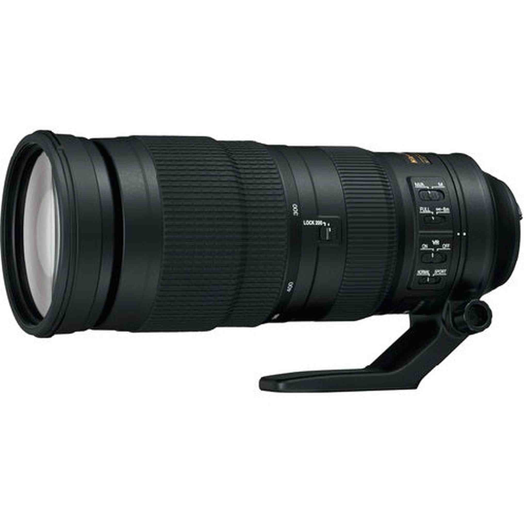 Nikon AF-S FX NIKKOR 200-500mm f/5.6E ED Vibration Reduction Zoom Lens with Auto Focus for Nikon DSLR Cameras Nikon