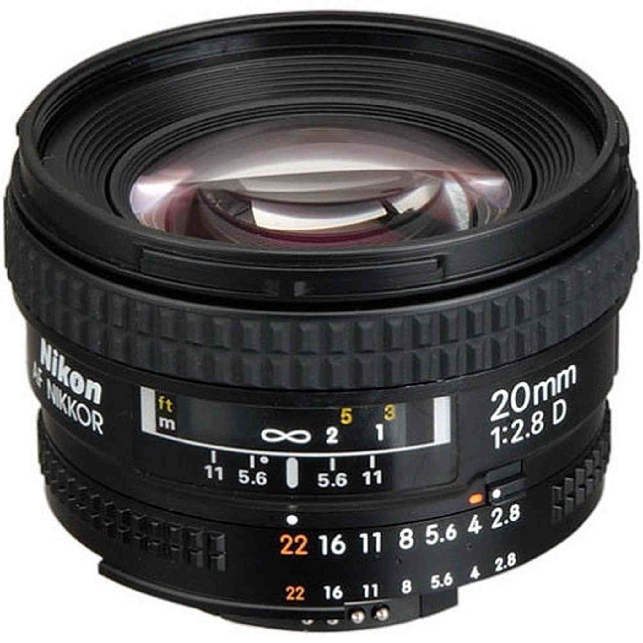 Nikon - AF 20mm f/2.8D Nikkor Lens - International Version No Warranty Nikon