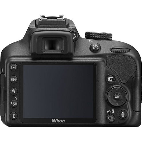 Nikon D3400 24.2 Megapixel DSLR with Lens 18mm-55mm Black International Version Nikon