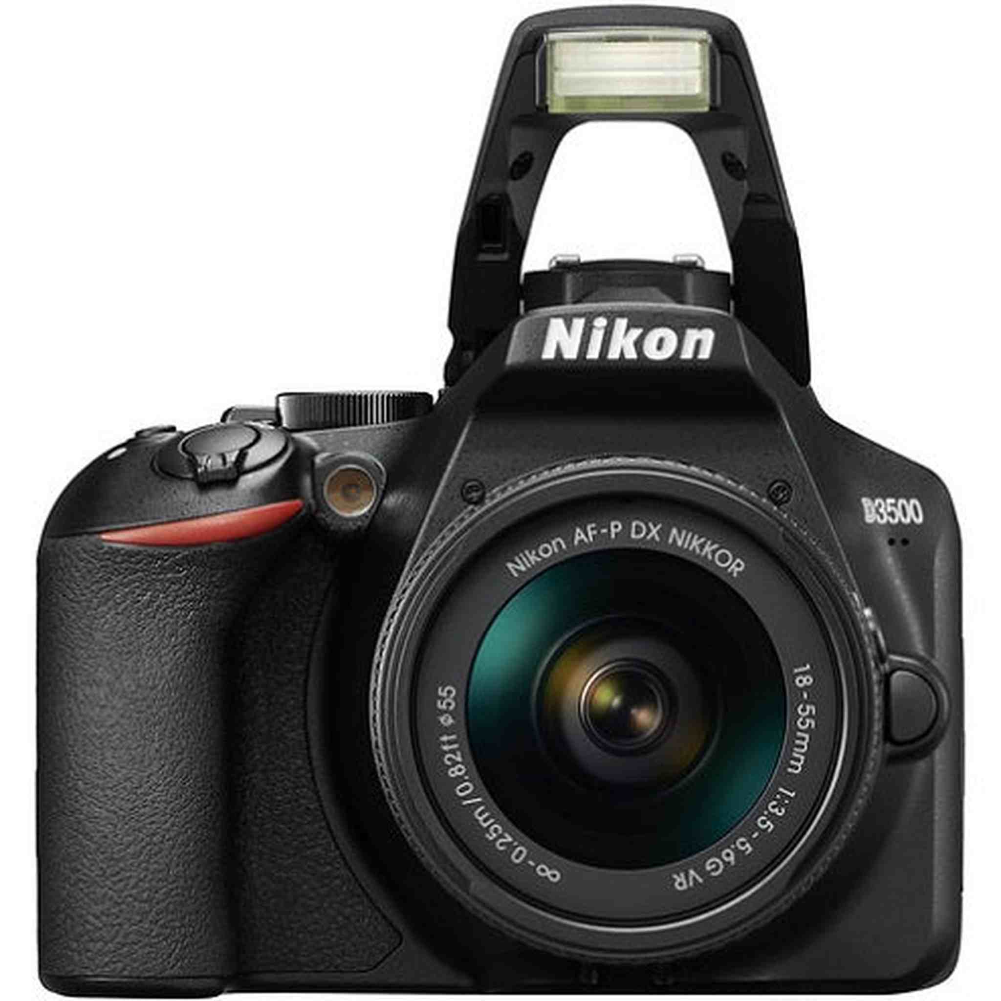 Nikon D3500 W/ AF-P DX NIKKOR 18-55mm f/3.5-5.6G VR Black Nikon