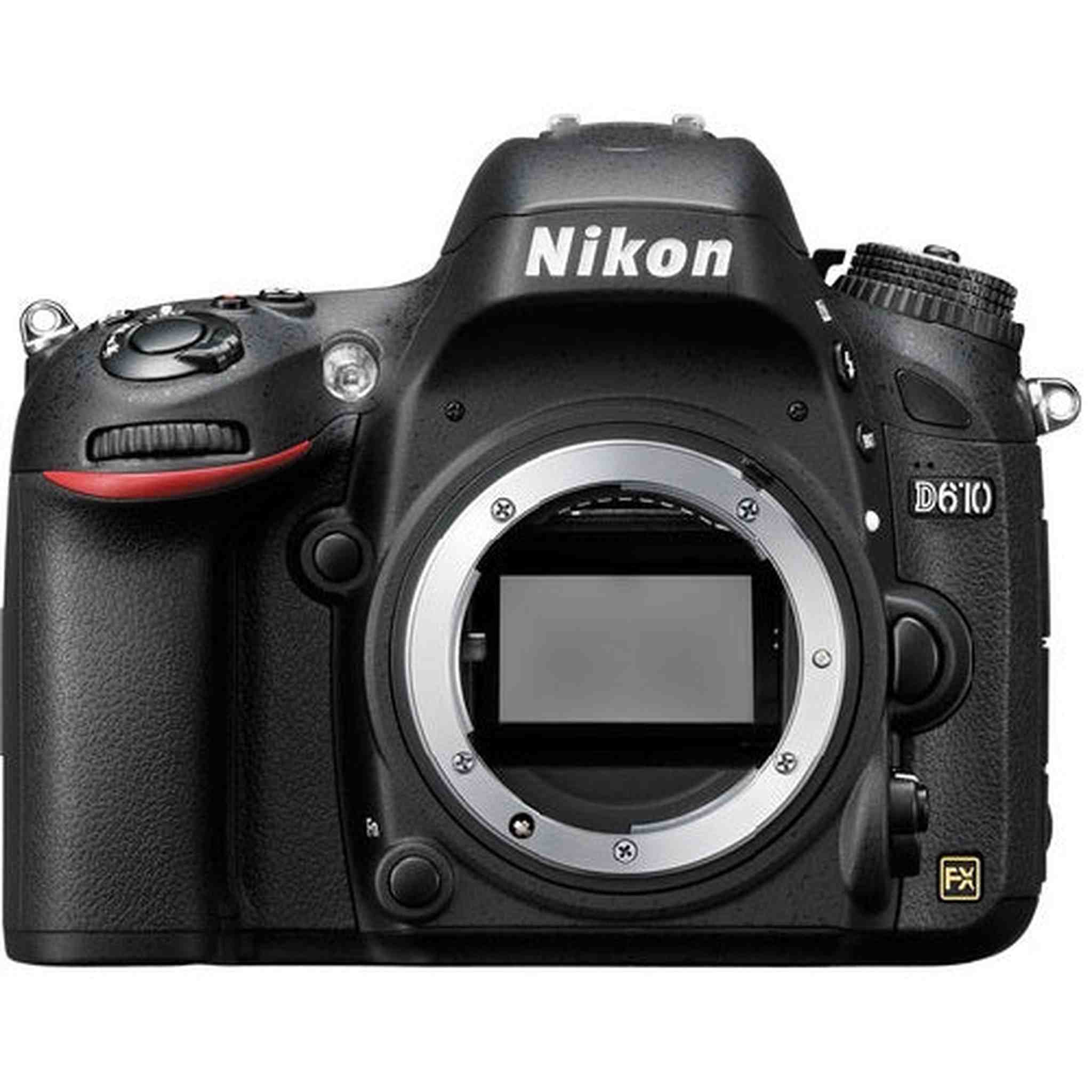 Nikon D610 24.3 MP CMOS FX-Format Digital SLR Camera Body Only Nikon