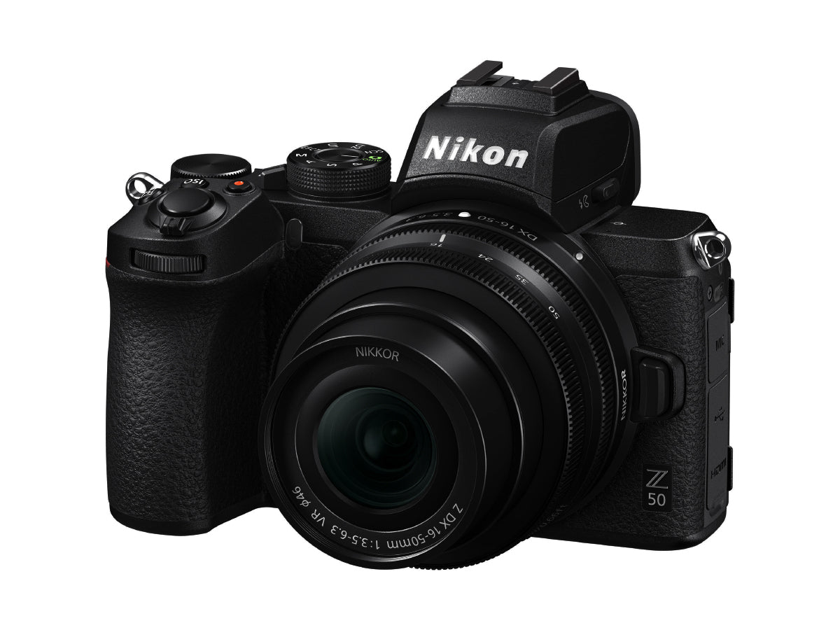 Nikon Z 50 20.9MP with 16-50mm VR Lens Kit Mirrorless Camera International Version Black Nikon