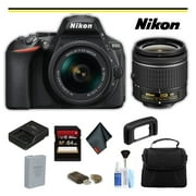 Nikon D5600 DSLR Camera with 18-55mm Lens 1576 Starter Bundle- International Model Nikon