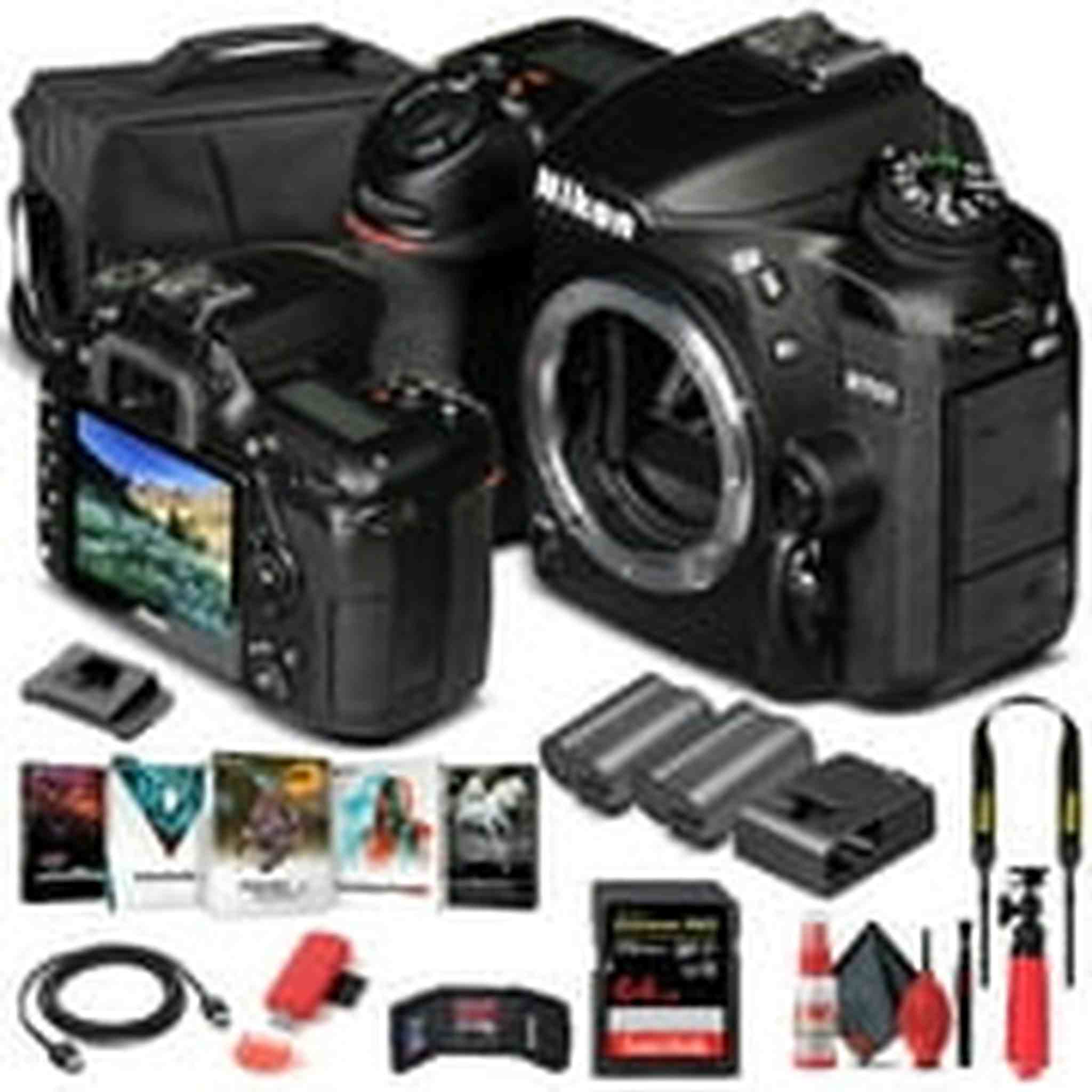 Nikon D7500 DSLR Camera Body Only 1581 - Basic Bundle Nikon