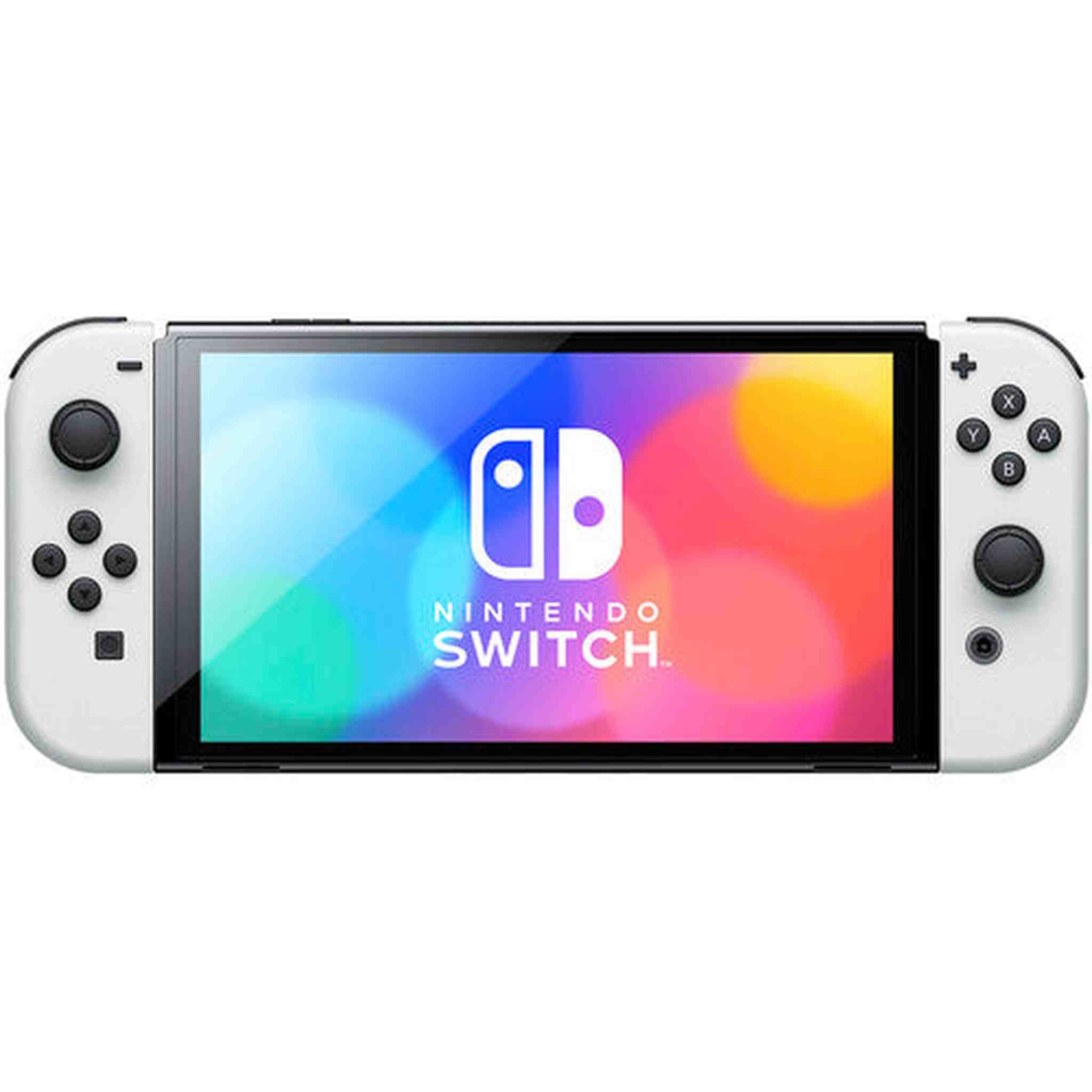 Nintendo Switch OLED White with The Legend of Zelda Skyward Sword HD Game Nintendo