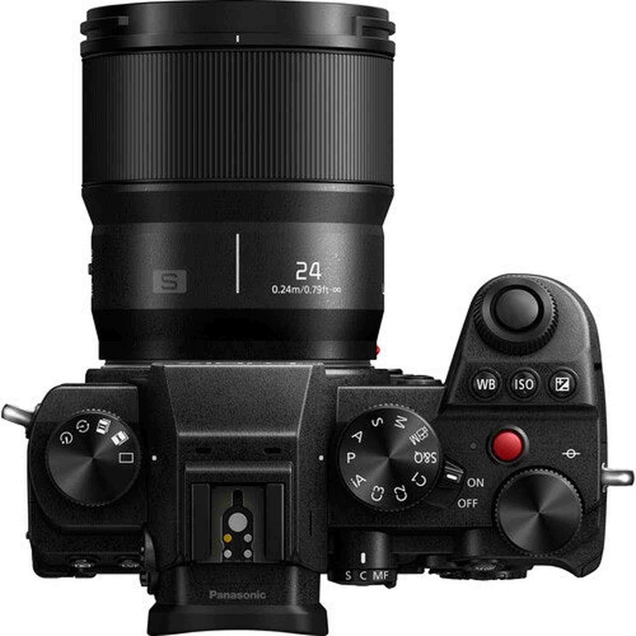 Panasonic LUMIX S Series Camera Lens, 24mm F1.8 L-Mount Interchangeable Lens for Mirrorless Full Frame Digital Cameras, S-S24 Panasonic