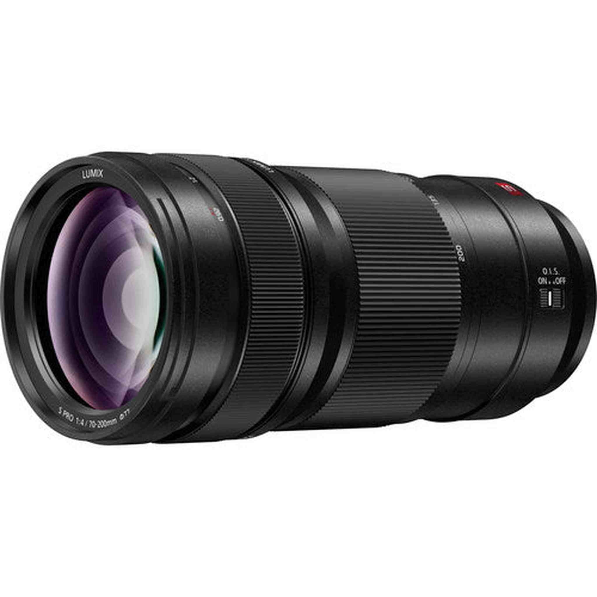 Panasonic LUMIX S PRO 70-200mm F4 Telephoto Lens, Full-Frame L Mount, Leica Certified, Optical Image Stabilizer and Dust/Splash/Freeze-Resistant for LUMIX S Series Mirrorless Cameras - S-R70200 USA Panasonic