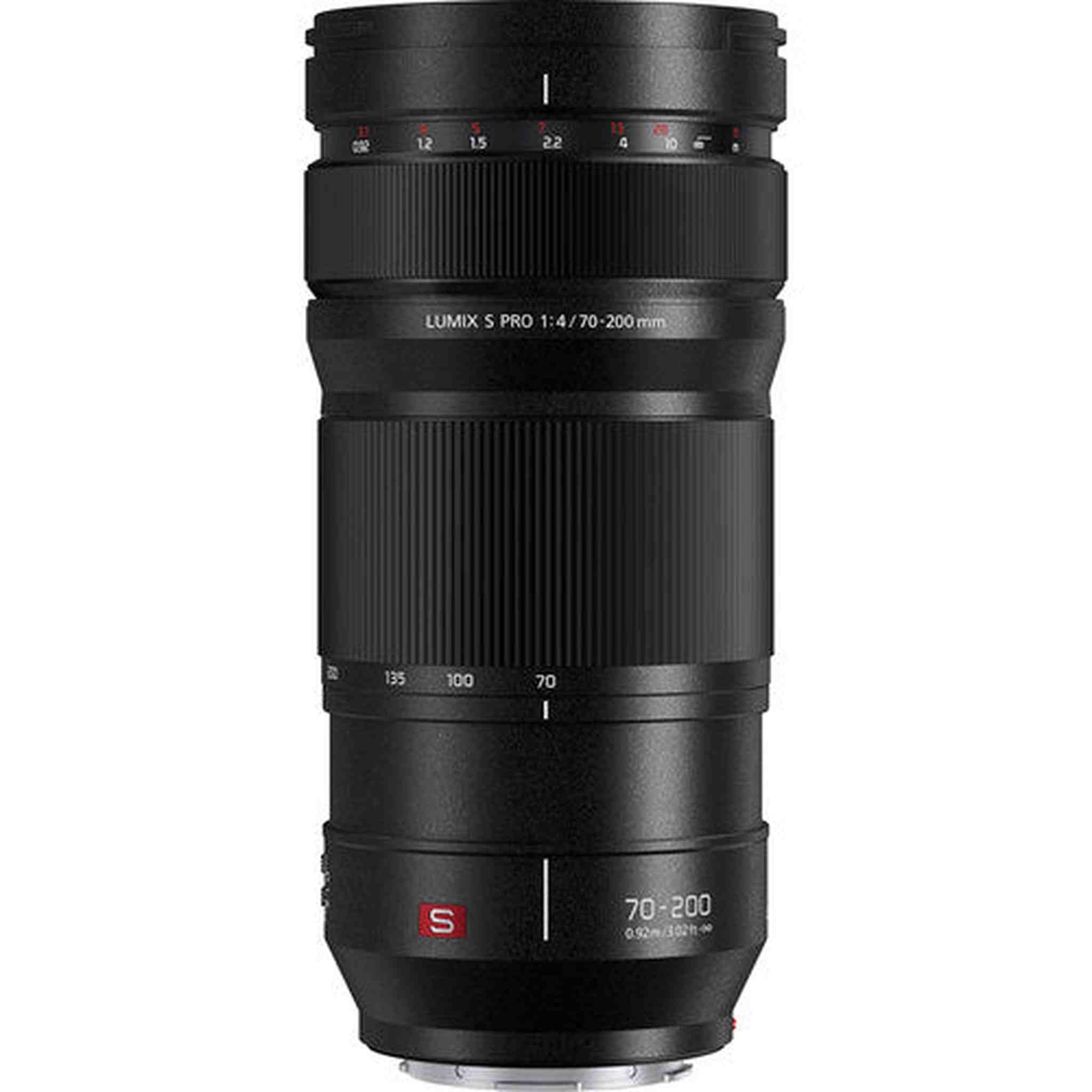 Panasonic LUMIX S PRO 70-200mm F4 Telephoto Lens, Full-Frame L Mount, Leica Certified, Optical Image Stabilizer and Dust/Splash/Freeze-Resistant for LUMIX S Series Mirrorless Cameras - S-R70200 USA Panasonic