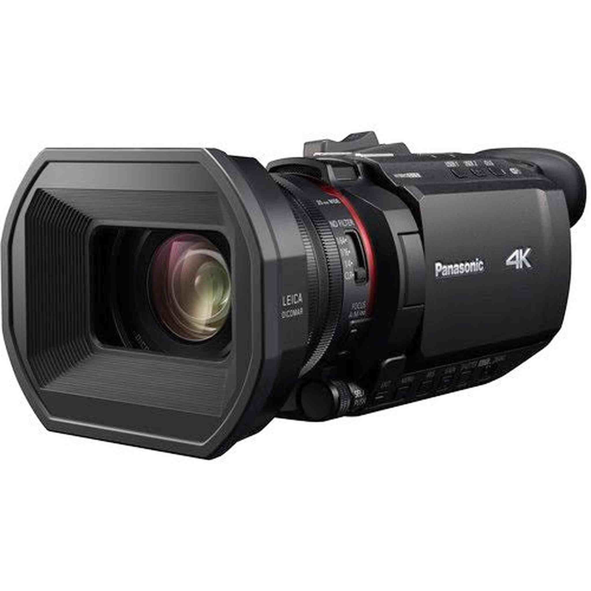 Panasonic X1500 4K Professional Camcorder with 24X Optical Zoom, WiFi HD Live Streaming, HC-X1500 USA Black Panasonic