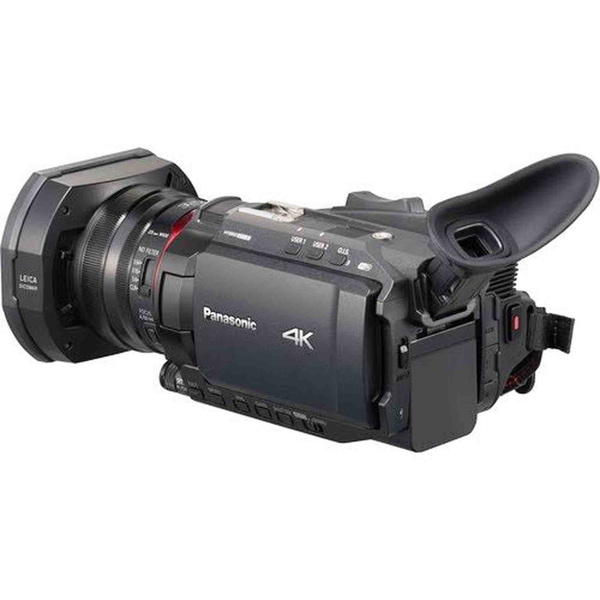 Panasonic X1500 4K Professional Camcorder with 24X Optical Zoom, WiFi HD Live Streaming, HC-X1500 USA Black Panasonic