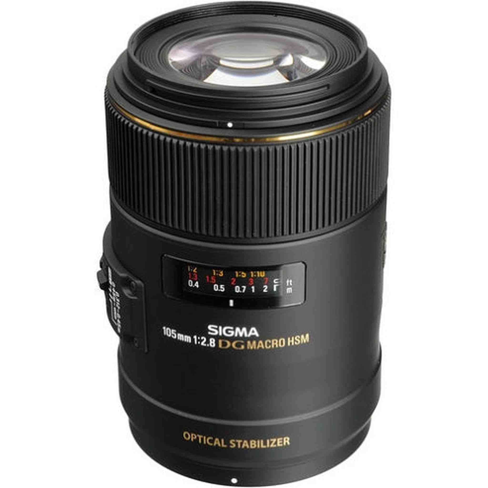 Sigma 258306 105mm F2.8 EX DG OS HSM Macro Lens for Nikon DSLR Camera Sigma