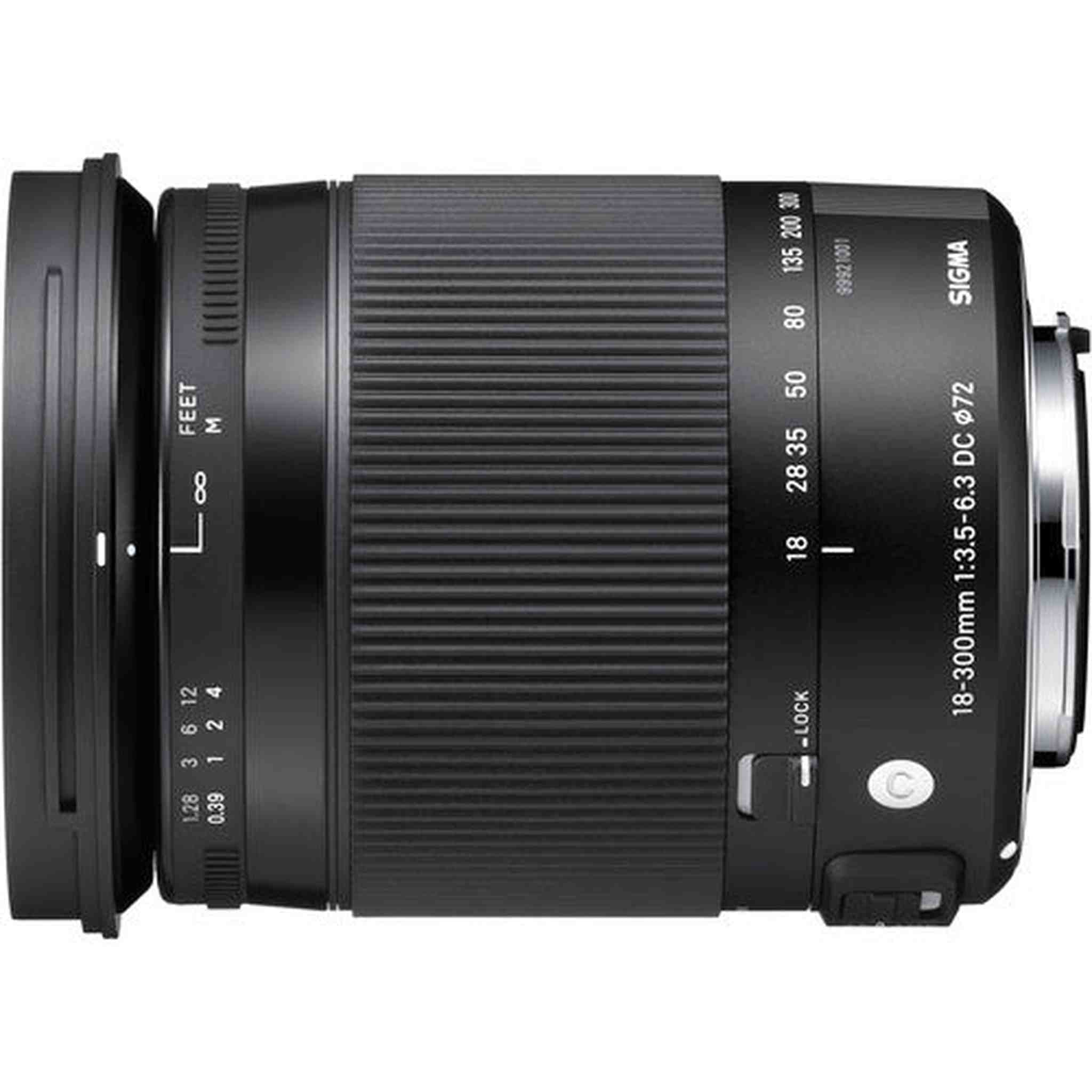 Sigma 18-300mm F3.5-6.3 DC Macro OS HSM C for Nikon DX Cameras Sigma