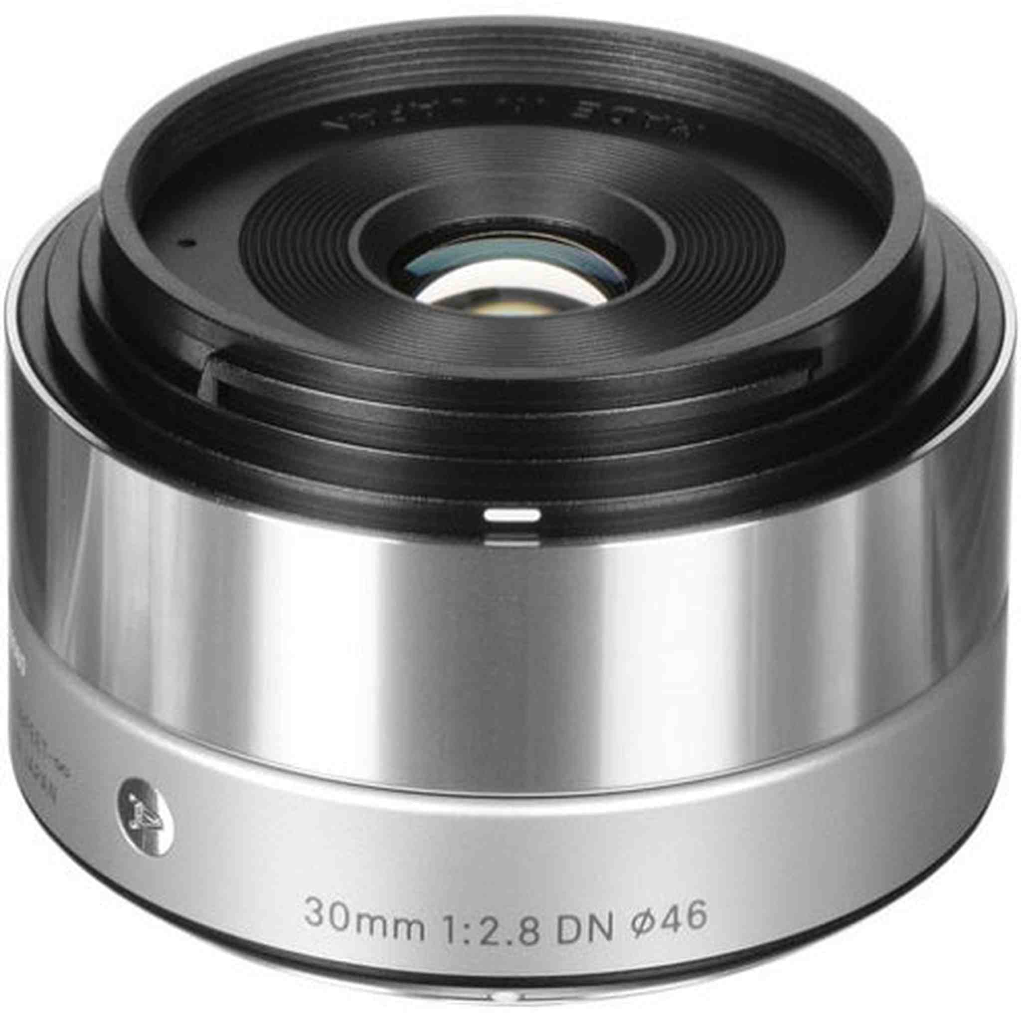 Sigma Art 30mm F2.8 DN Silver Lens For Micro Four Thirds Mount sigma