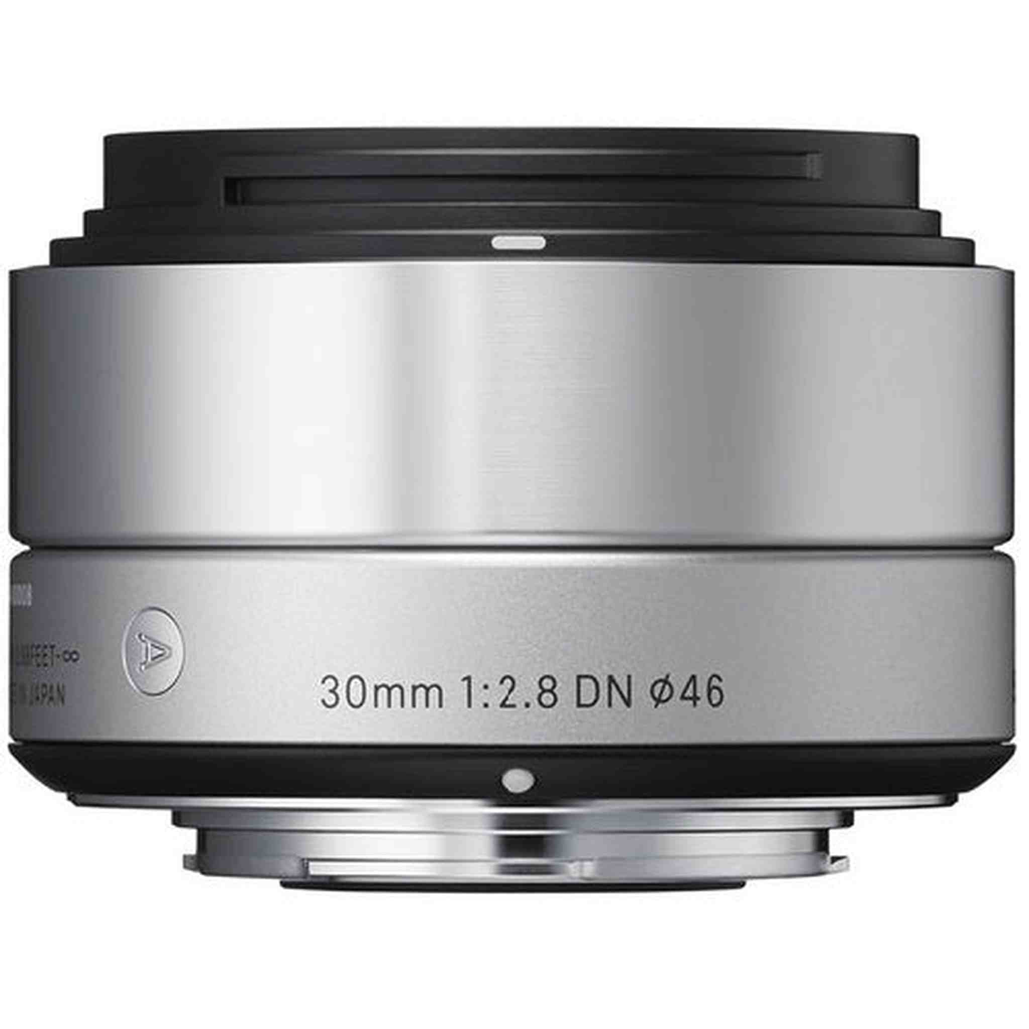 Sigma Art 30mm F2.8 DN Silver Lens For Micro Four Thirds Mount sigma