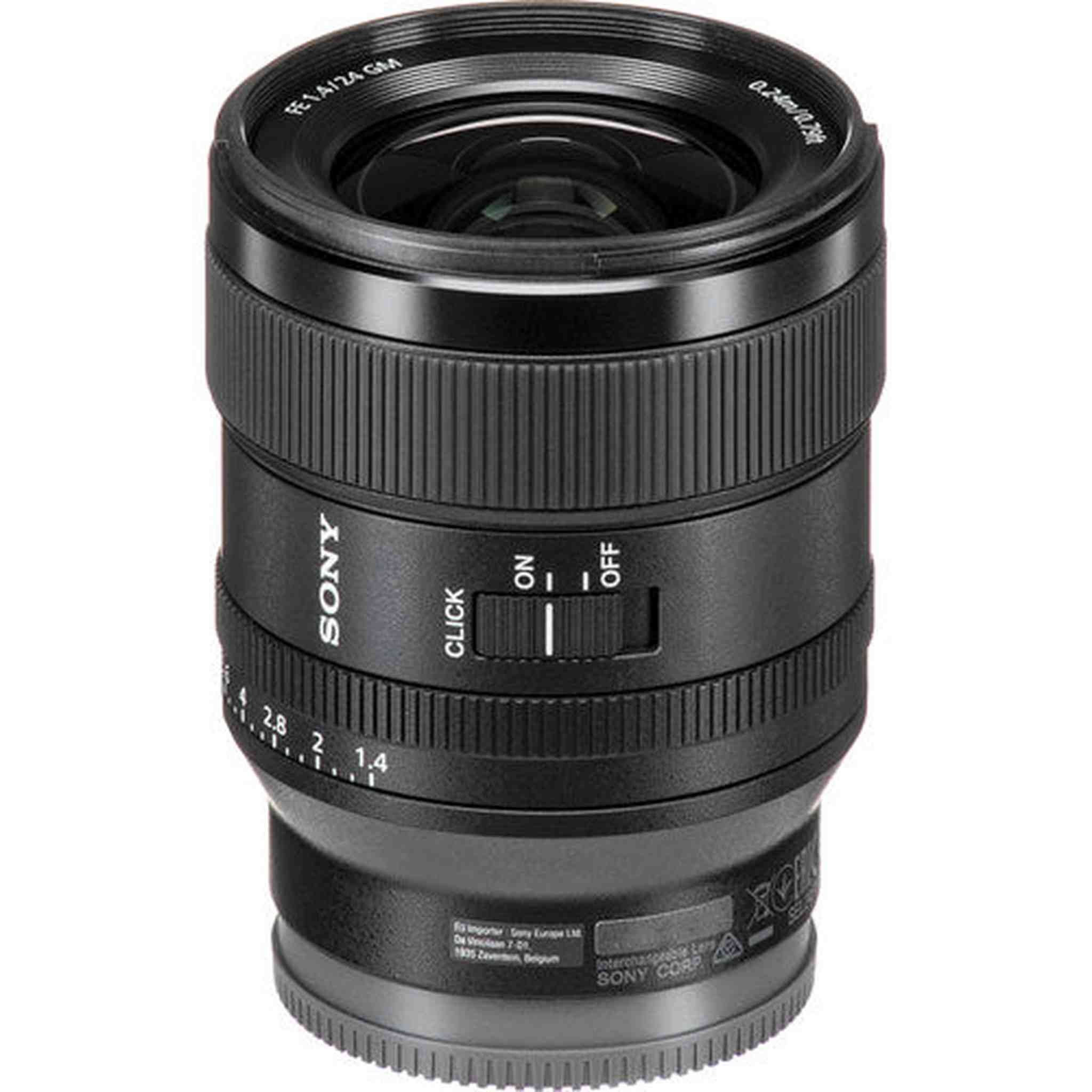 Sony E-mount FE 24mm F1.4 GM Full Frame Wide-angle Prime Lens SEL24F14GM , Black Sony