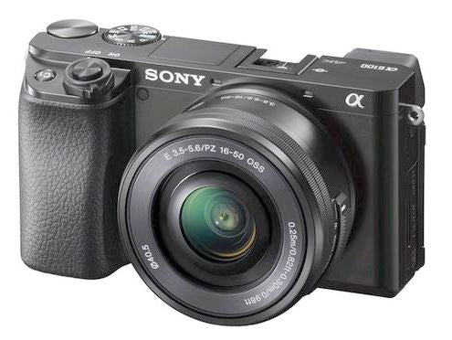 Sony Alpha A6100 Mirrorless Camera with 16-50mm Zoom Lens Sony