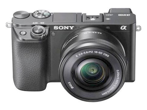 Sony Alpha A6100 Mirrorless Camera with 16-50mm Zoom Lens Sony