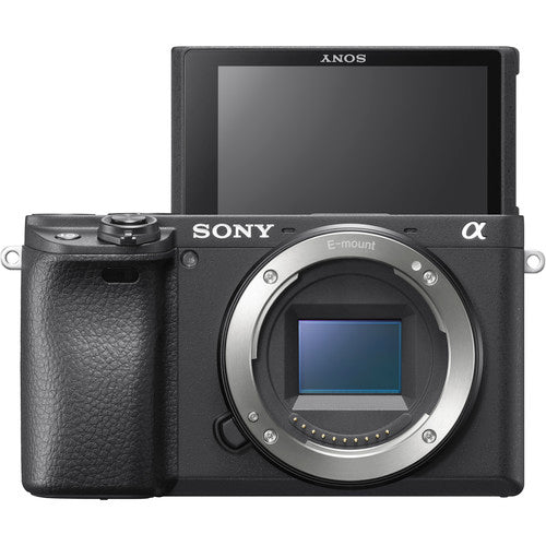 Sony a6400 ILCE-6400 - Digital camera - mirrorless - 24.2 MP - APS-C - 4K / 30 fps - body only - Wi-Fi, NFC, Bluetooth - black Sony