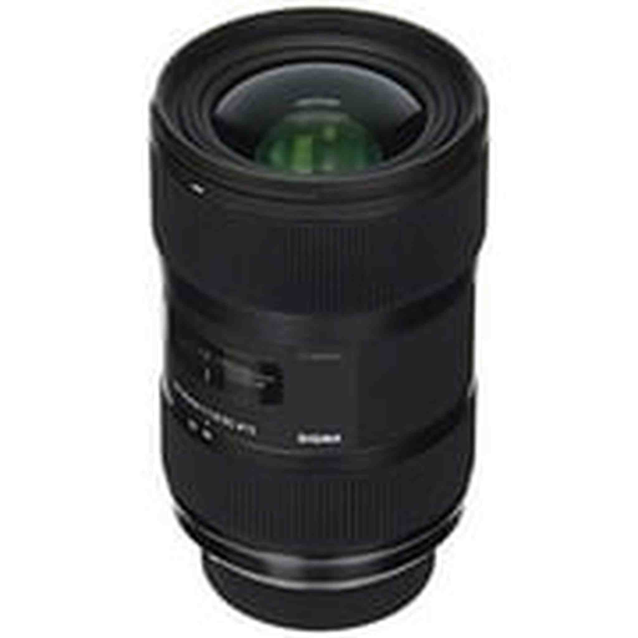 Sigma 210306 18-35mm F1.8 DC HSM Lens for Nikon APS-C DSLRs Black - International Version No Warranty Sigma