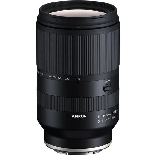 Tamron 18-300mm F/3.5-6.3 Di III-A VC VXD Lens for Sony E APS-C Mirrorless Cameras International Model Tamron