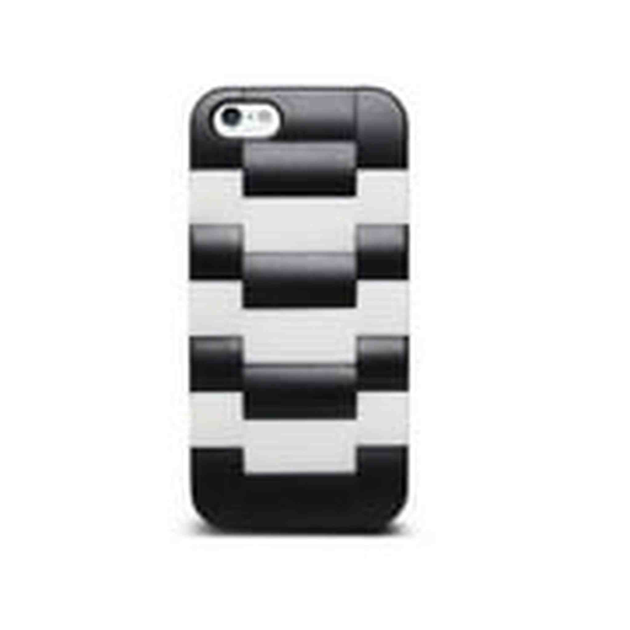 The Joy Factory Daytona V - Watchband Textured Case for iPhone5/5S, CSD127 Snow White The Joy Factory