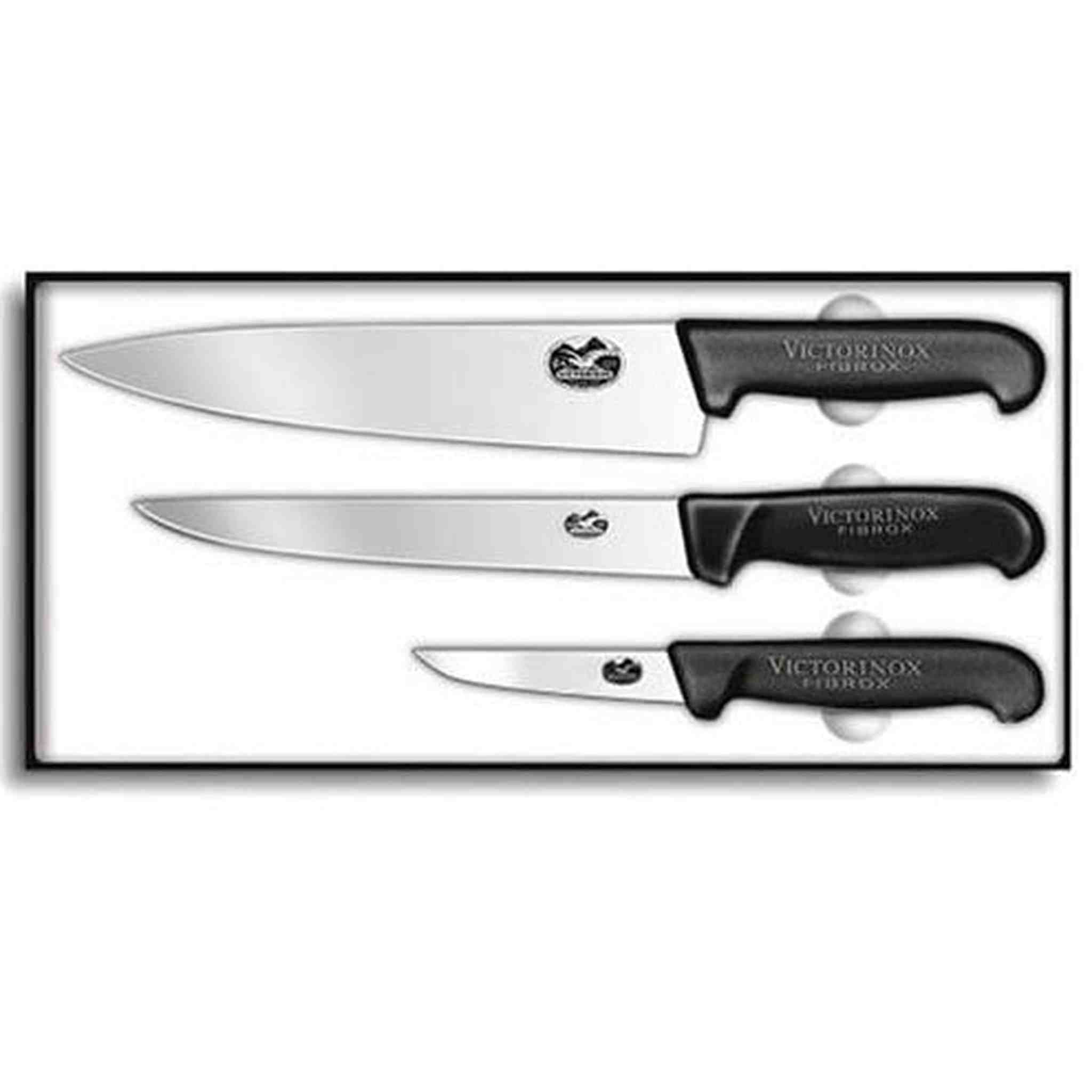 Victorinox 46892 Fibrox 3-Piece Chef's Knife Set Victorinox