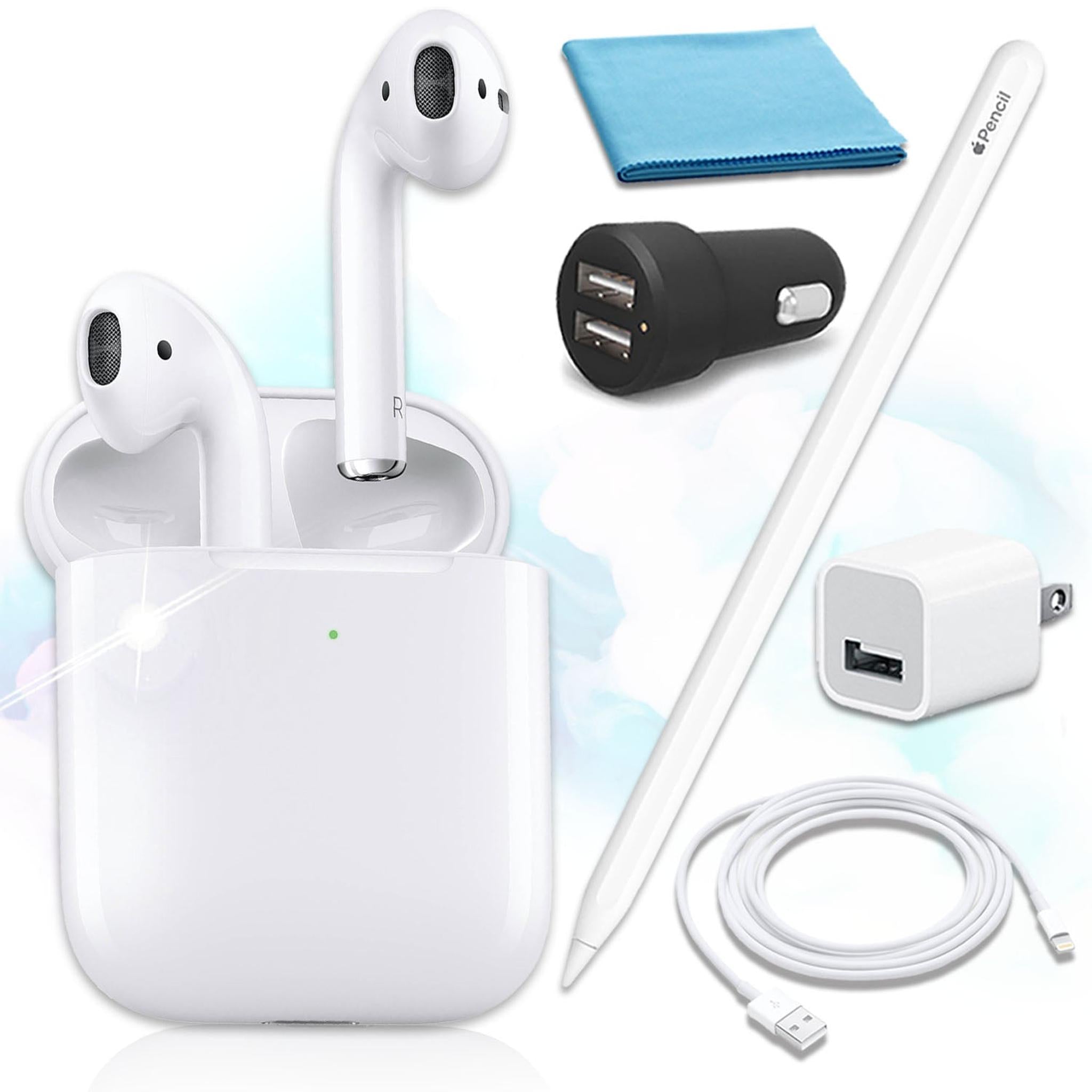 Apple Airpod 2 Wireless Charging Case with Apple Pencil 2 Bundle