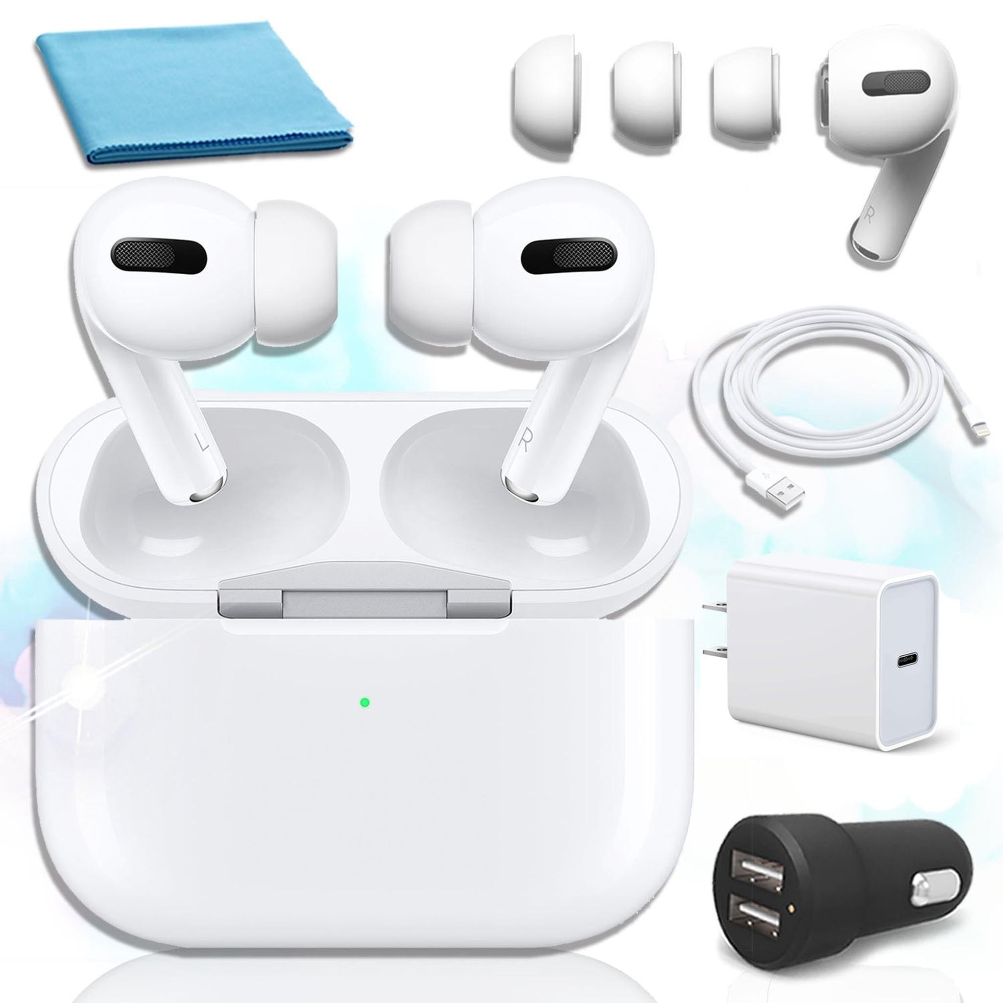 Apple AirPods Pro with Wireless Charging Case Charging Bundle Apple