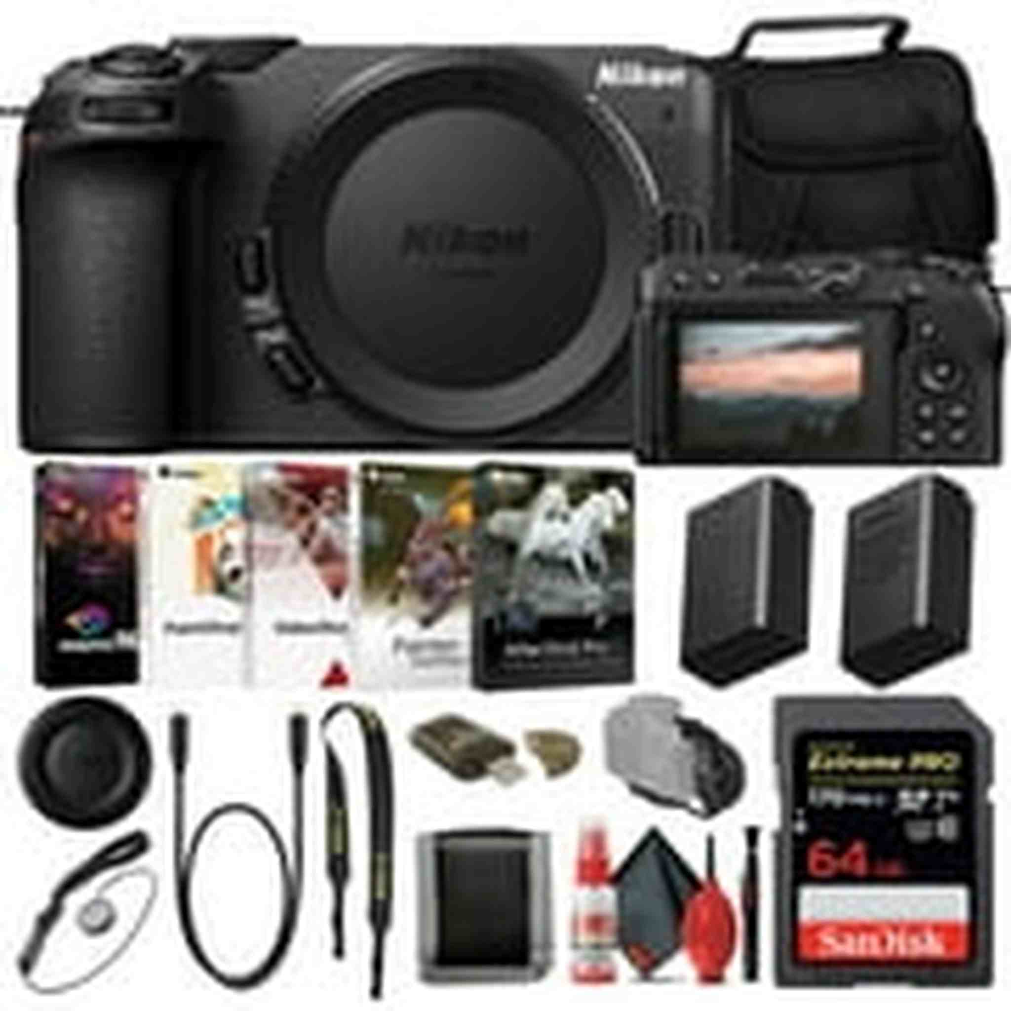 Nikon Z30 Mirrorless Digital Camera Body Only 1737, INTL Deluxe Bundle Nikon