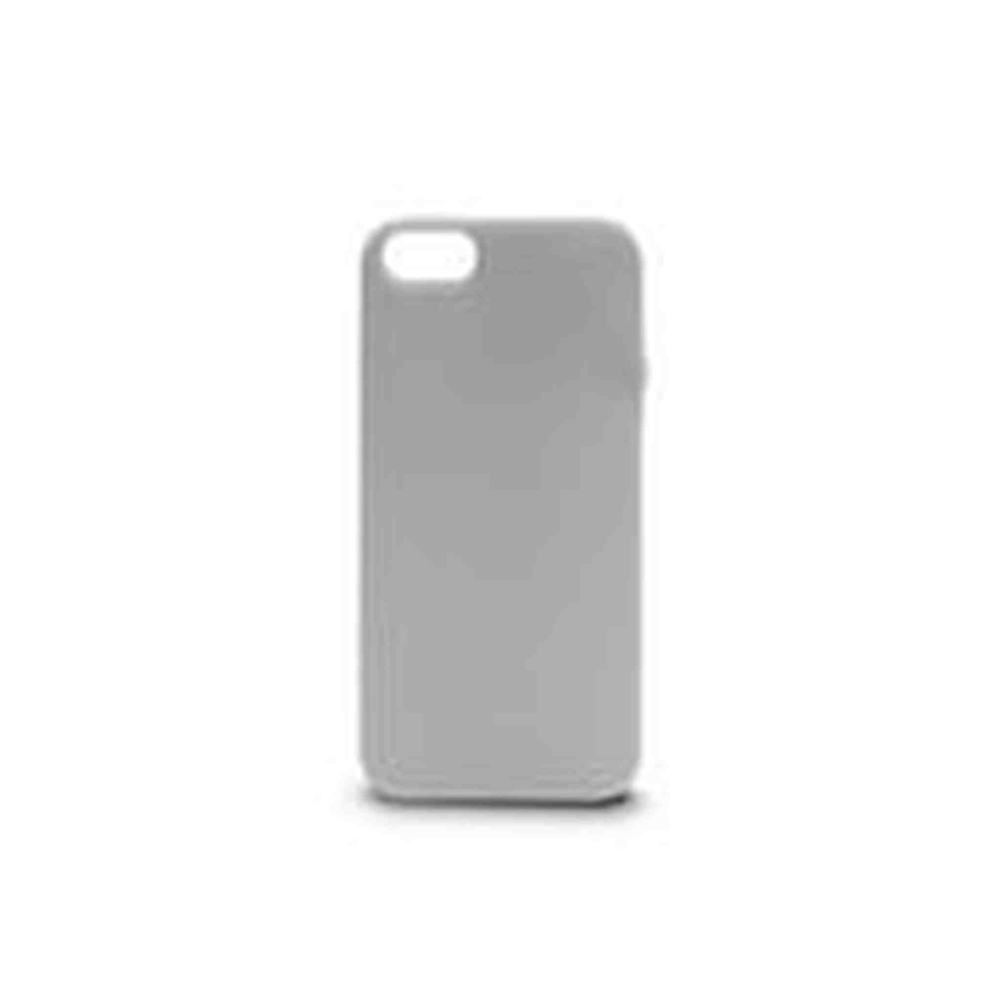 The Joy Factory Jugar Soft Silicone Case with Metal Frame for iPhone5/5S, CSD101 Gray The Joy Factory