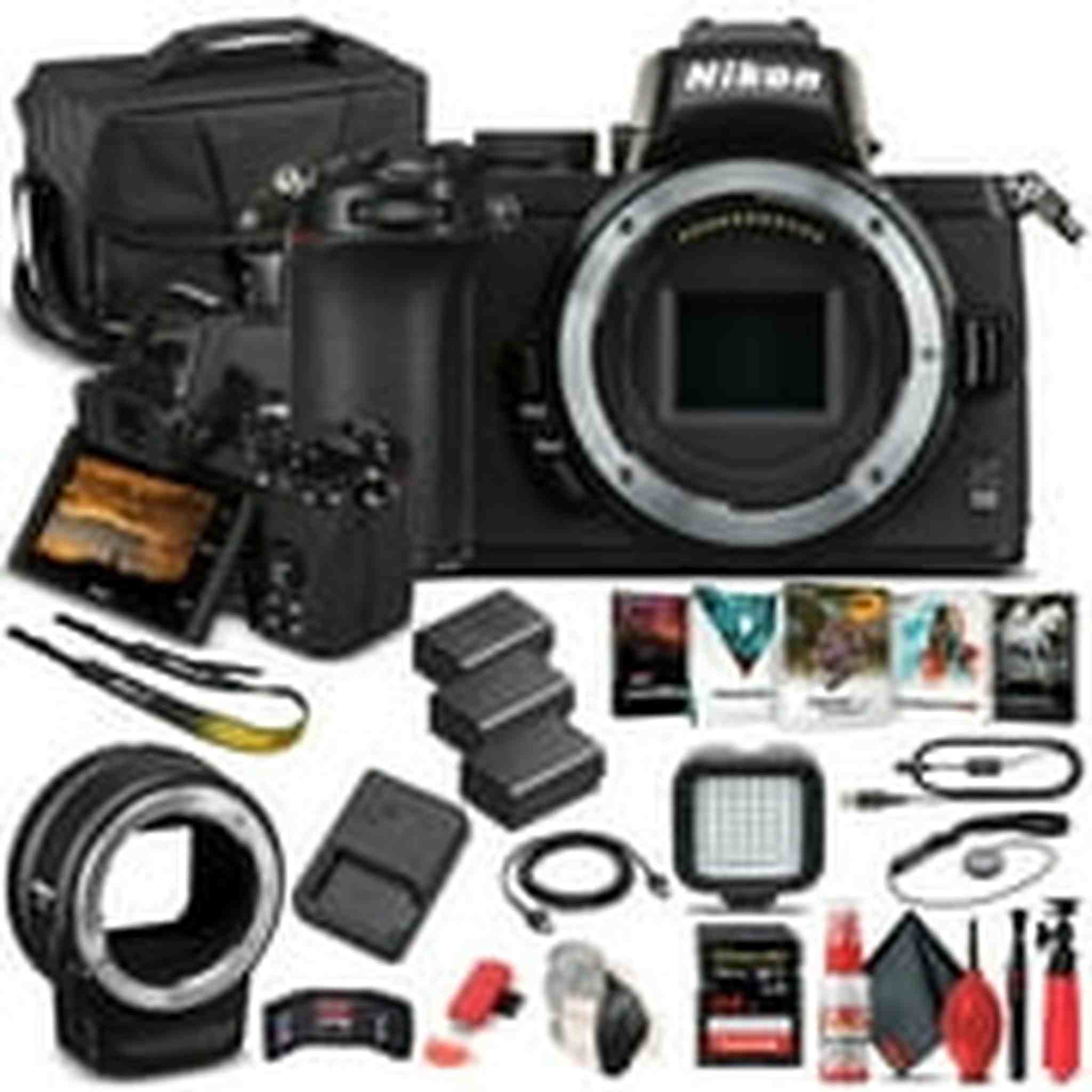 Nikon Z 50 Mirrorless Digital Camera Body Only 1634 - Advanced Bundle Nikon